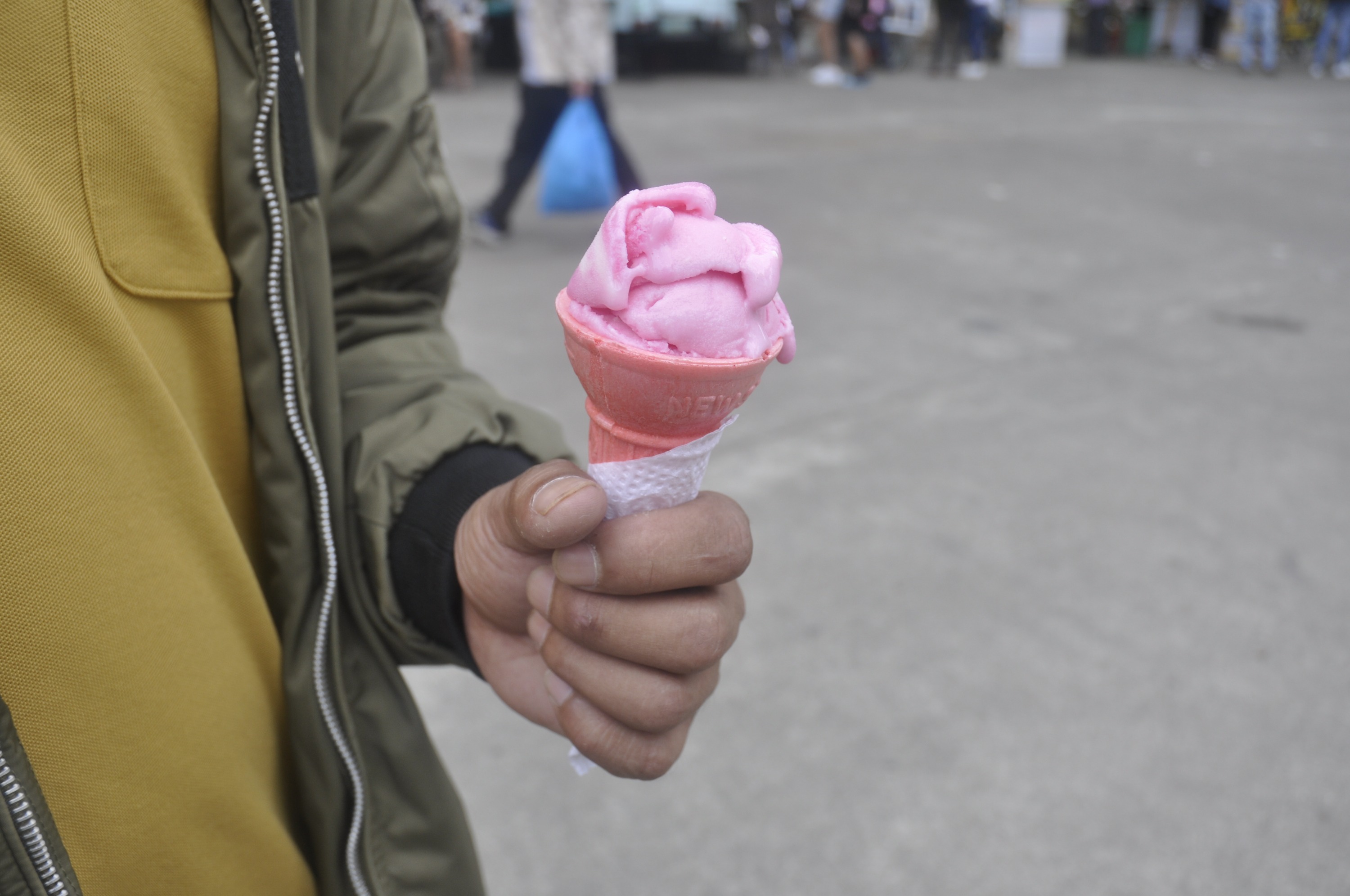 strawberry ice cream in baguio
