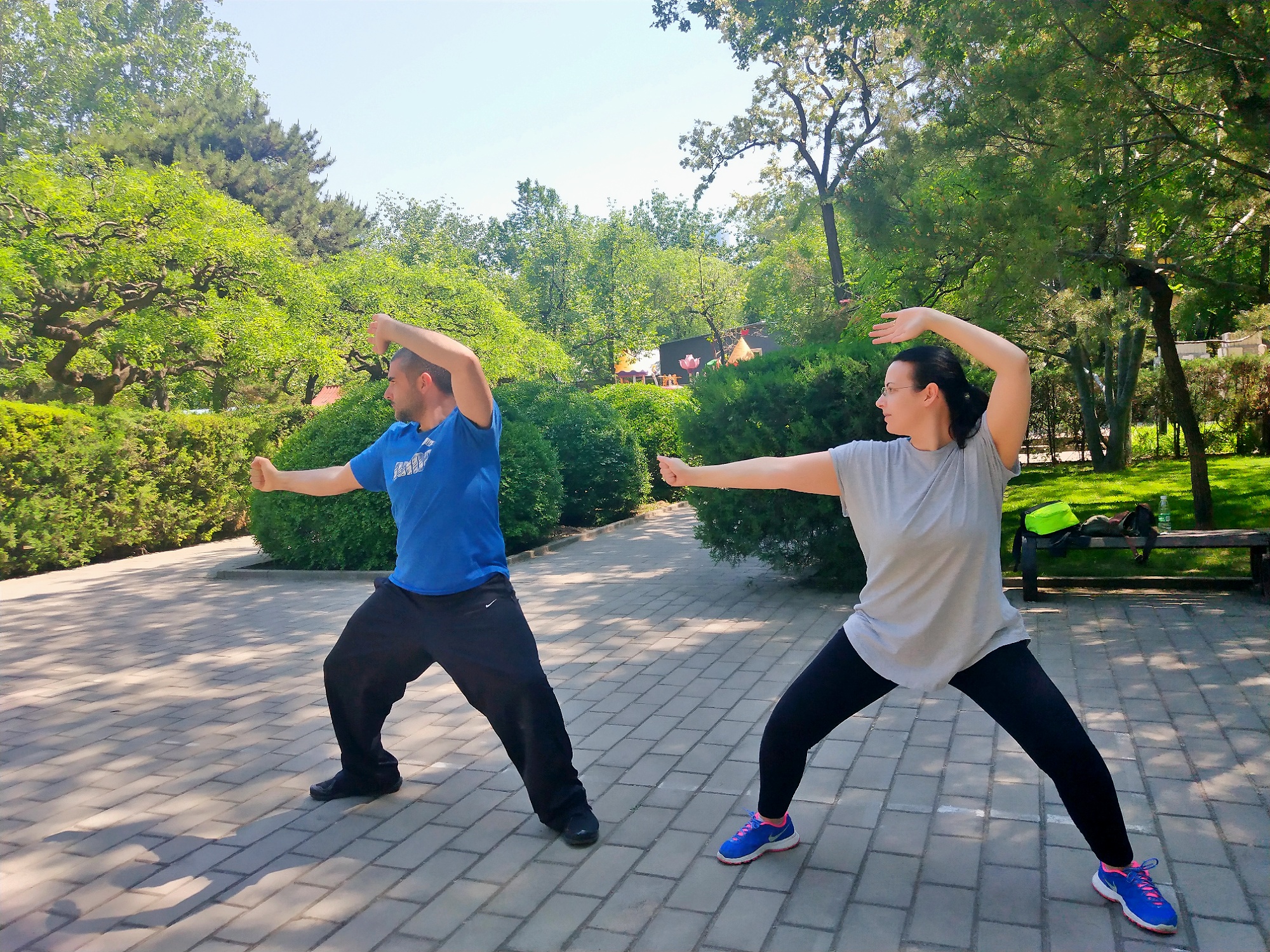 Chinese Kung Fu Experimental Class in Beijing