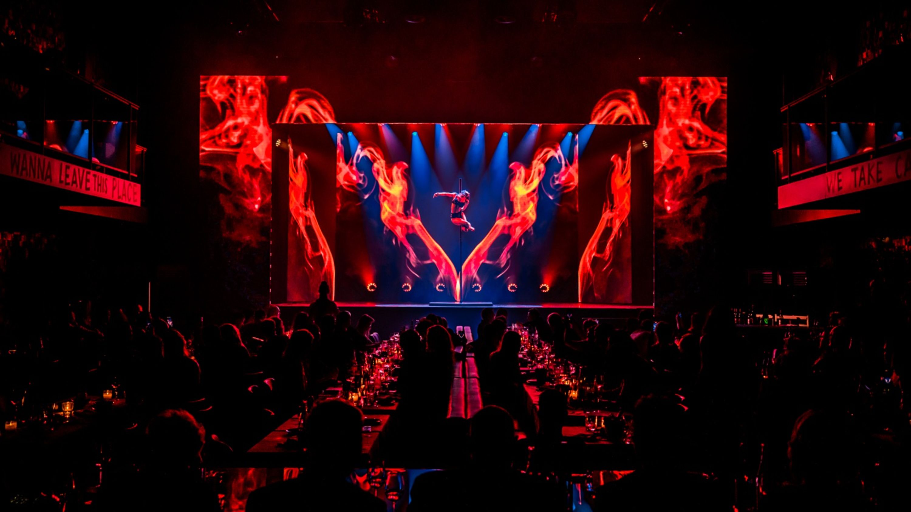 VEGAS Show at The Harbour Club Theater in Amstersam