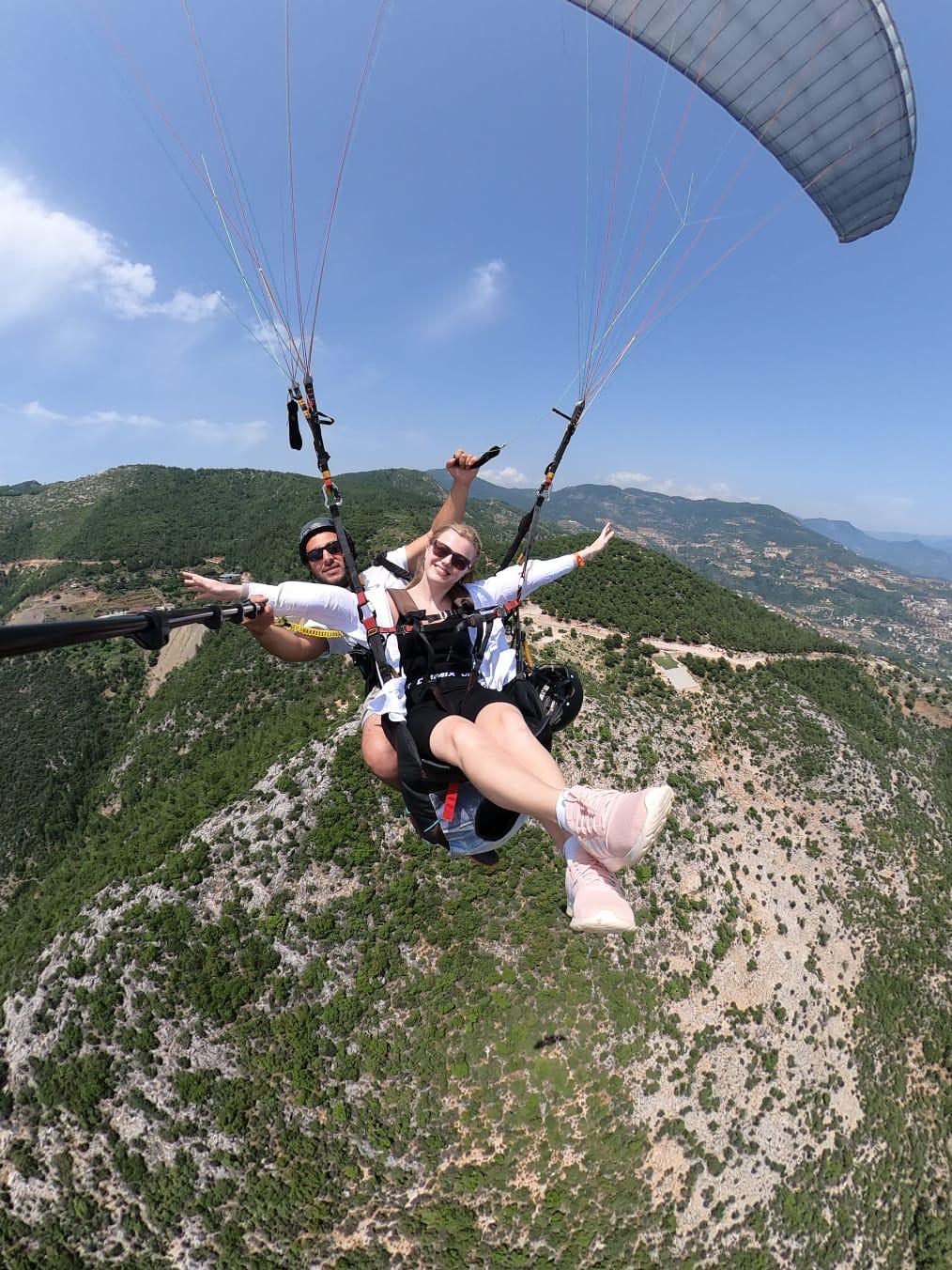 安塔利亞、錫德、阿拉尼亞的滑翔傘體驗（Paragliding experience from Antalya, Side, Alanya）含接送服務