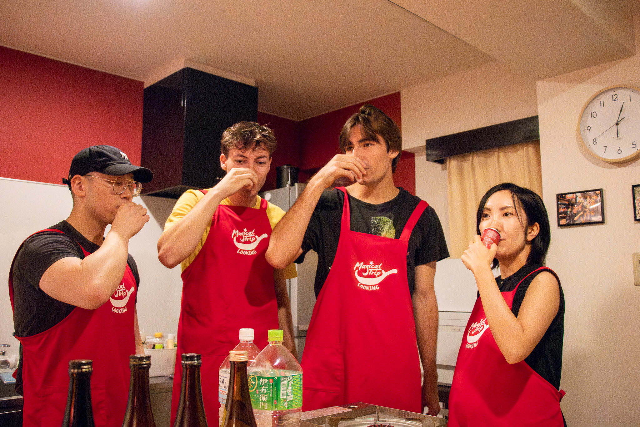 Osaka Cooking Class & Sake Tasting with Local Supermarket Visit
