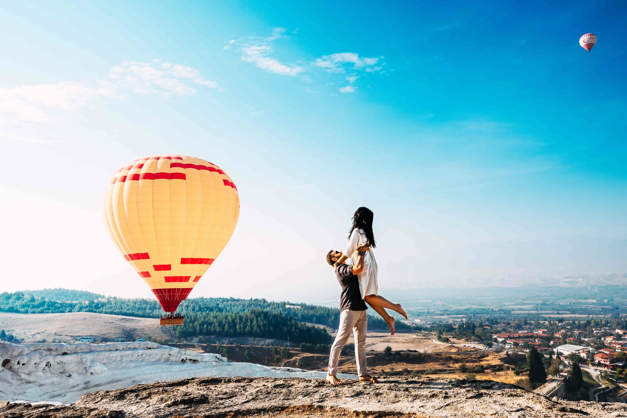 Pamukkale: Hot Air Balloon Flight with Hotel Transfer