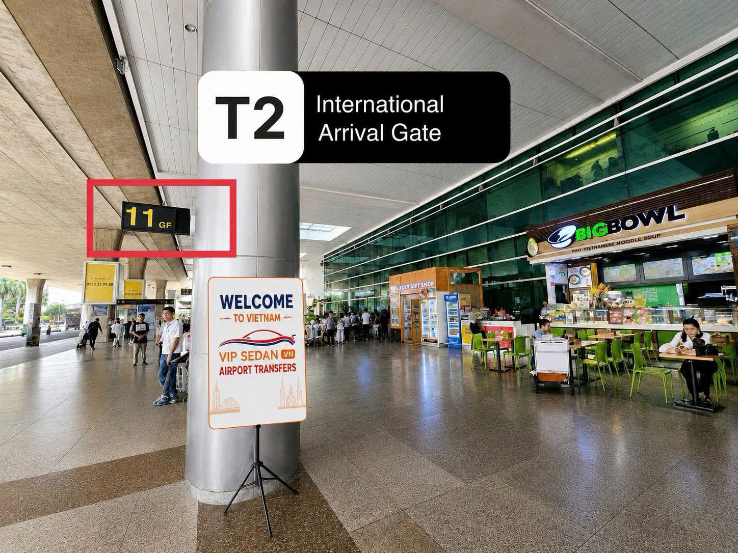 Tan Son Nhat airport to ho chi minh city private transfer