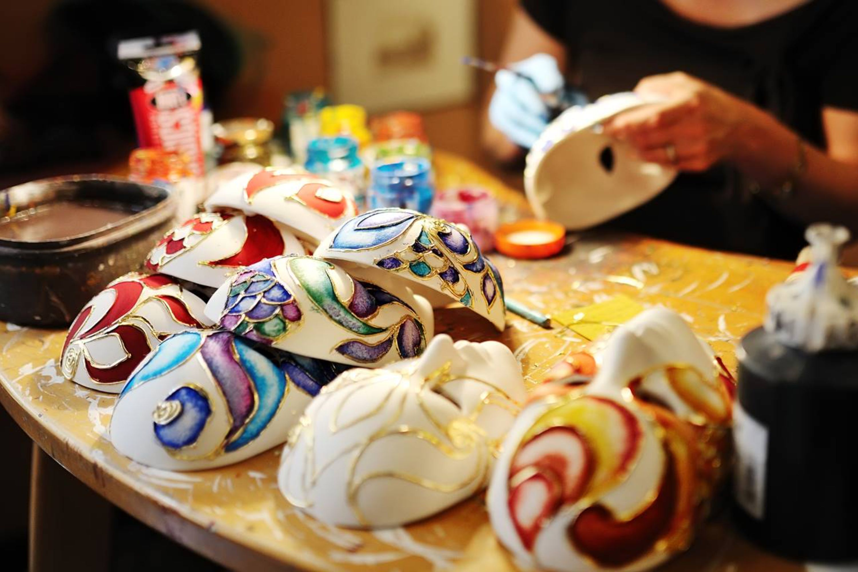 Carnival Mask-Making Workshop in Venice