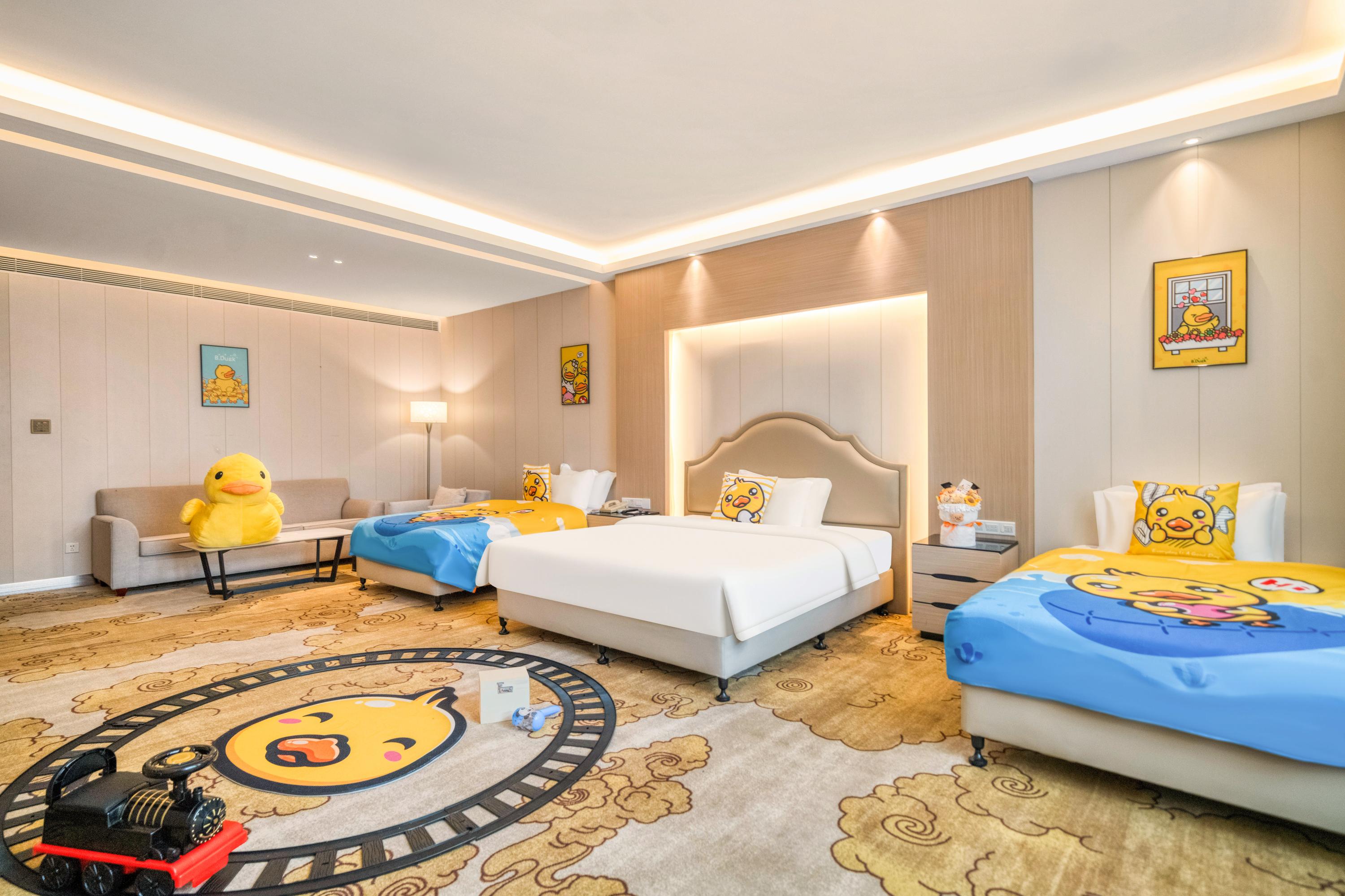 Administrative family quad room reference picture (subject to actual arrangement)