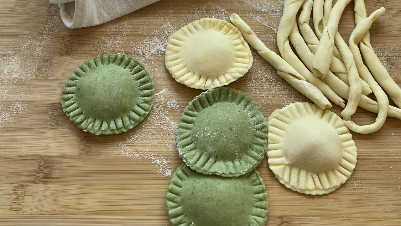 Freshly made ravioli and hand-rolled pasta—a true taste of Italian tradition!