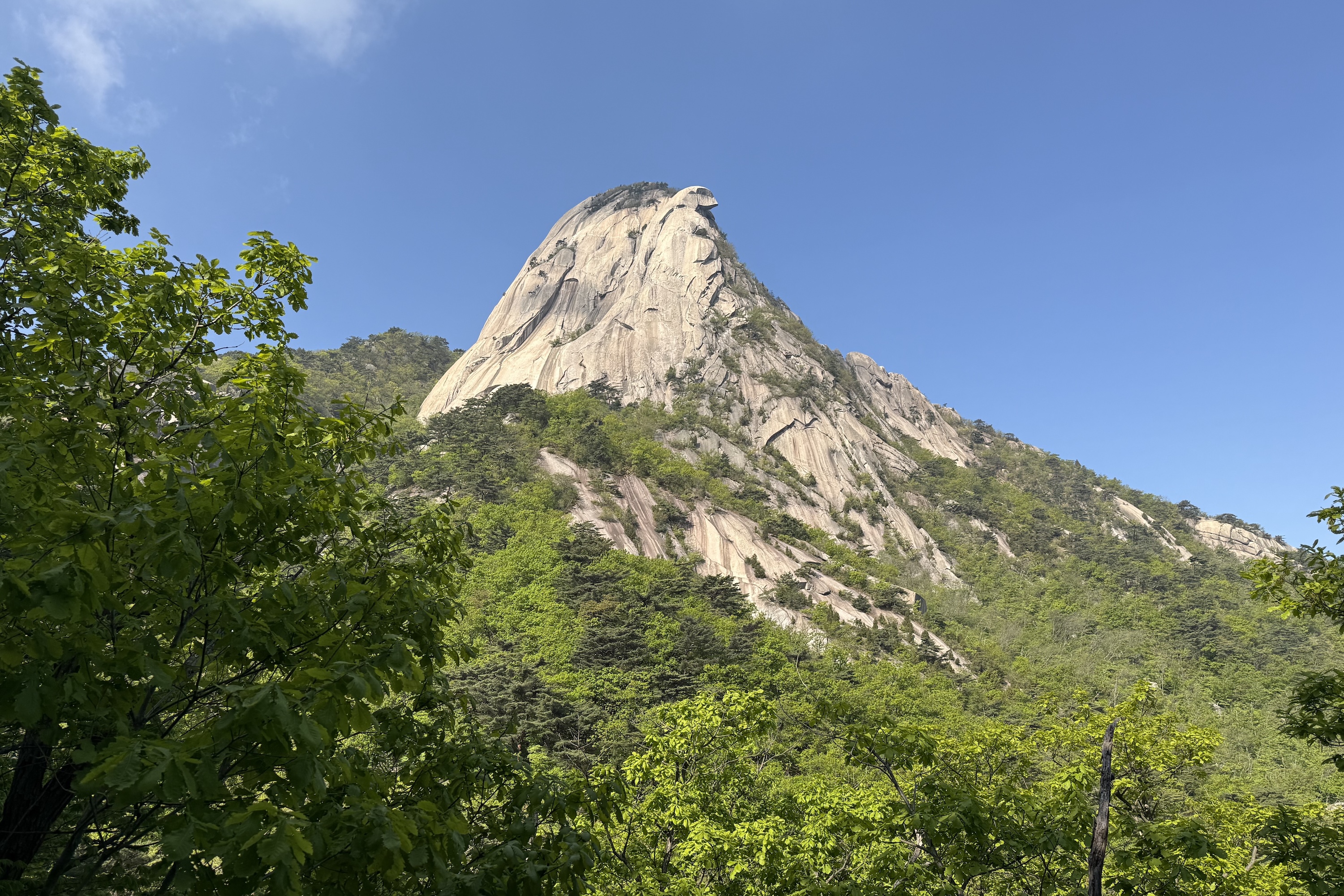 北漢山賞夕陽健行