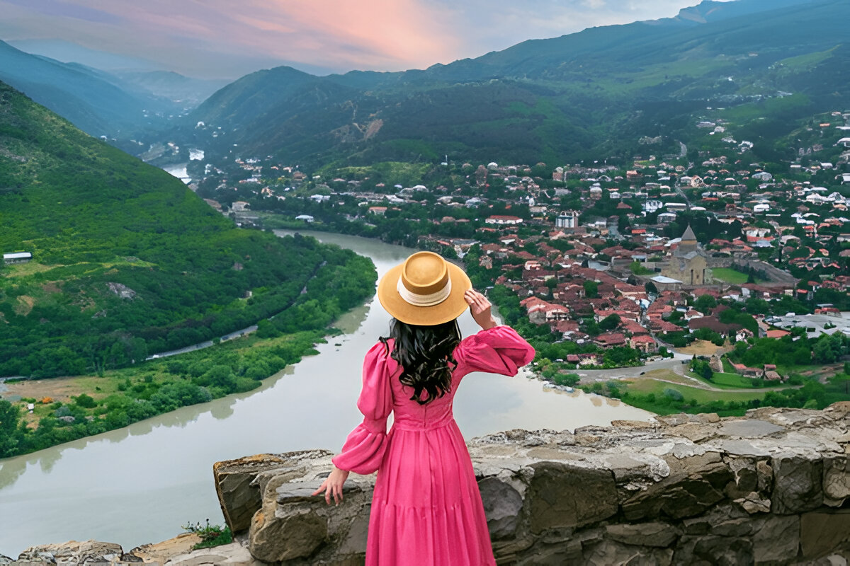 Tbilisi to Mtskheta Jvari Samtavro Half Day Trip Guided Group Tour