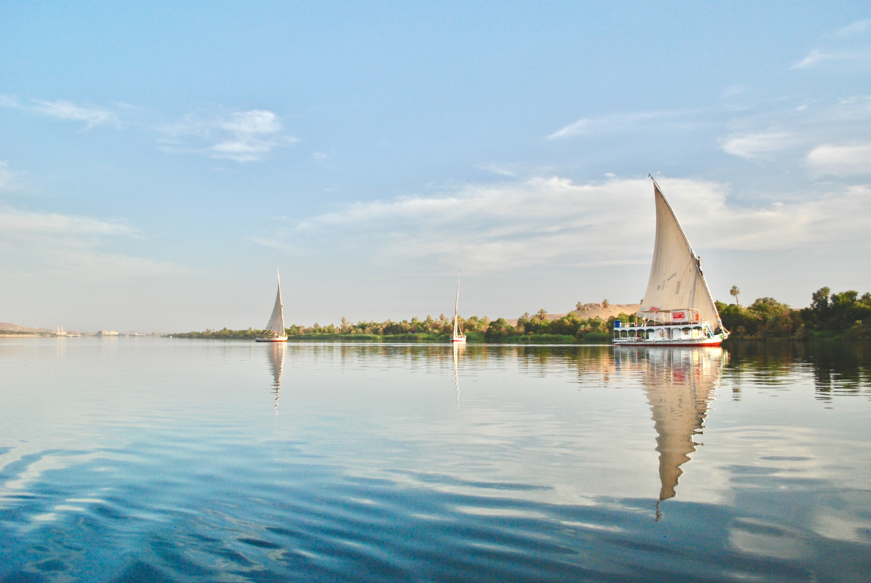 Felucca Trip on the Nile in Cairo with pickup