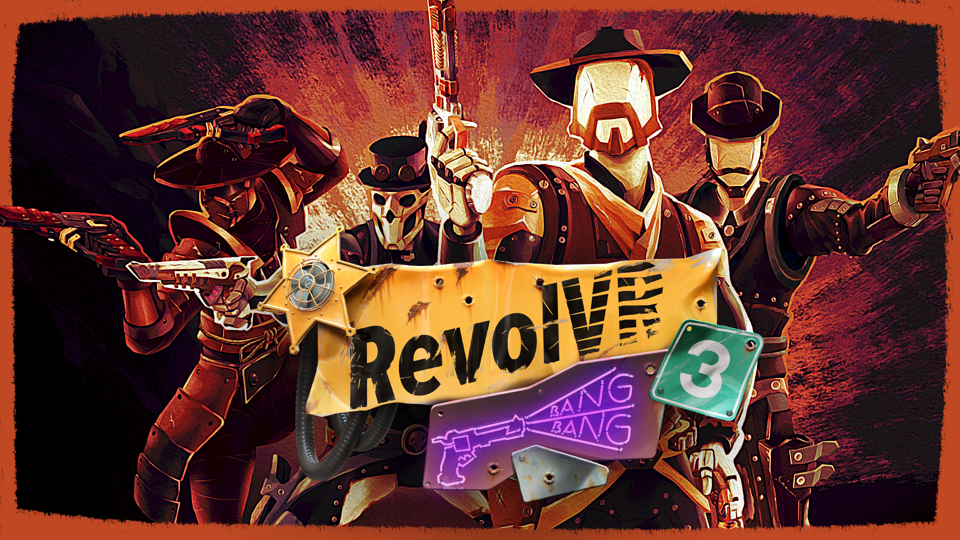 VR Game - RevolVR - Super fun PvP shooting game