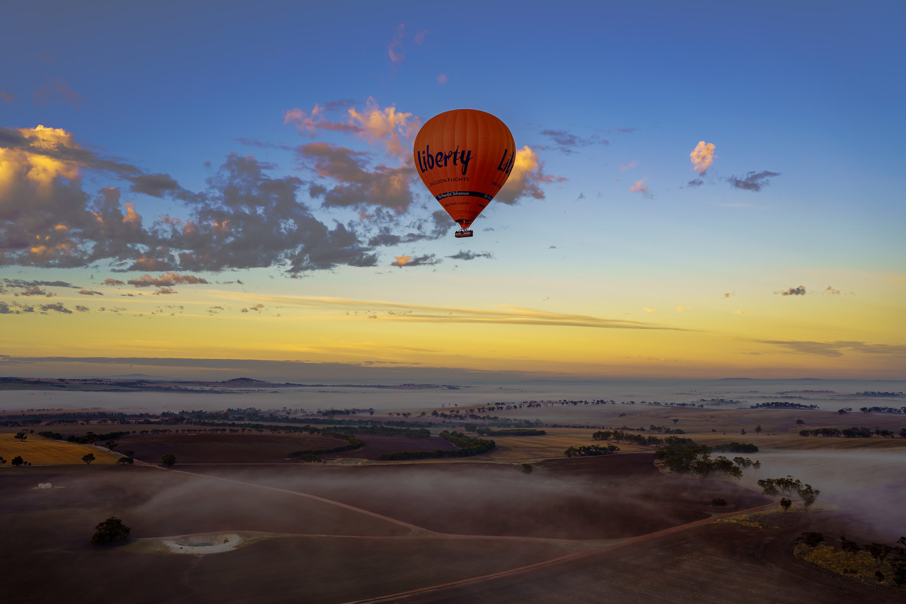 Ballooning in Avon Valley (Inc transport from Perth and Breakfast)