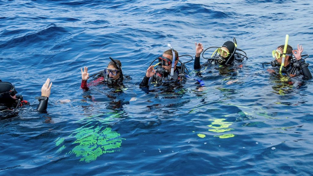 刁曼島 PADI 五星潛水中心開放水域潛水員課程