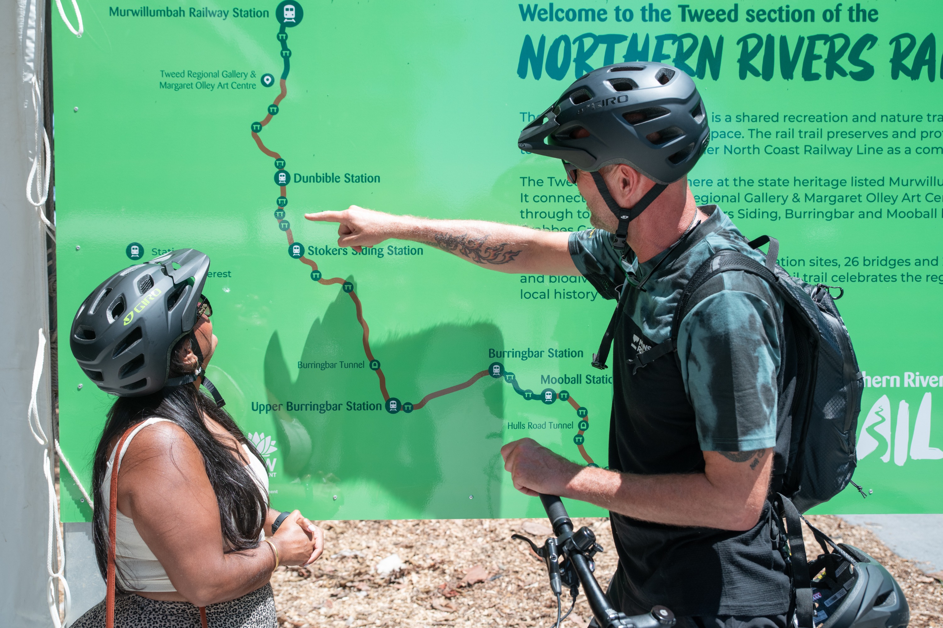 E-bike Hire and Transfers Nothern Rivers Rail Trail