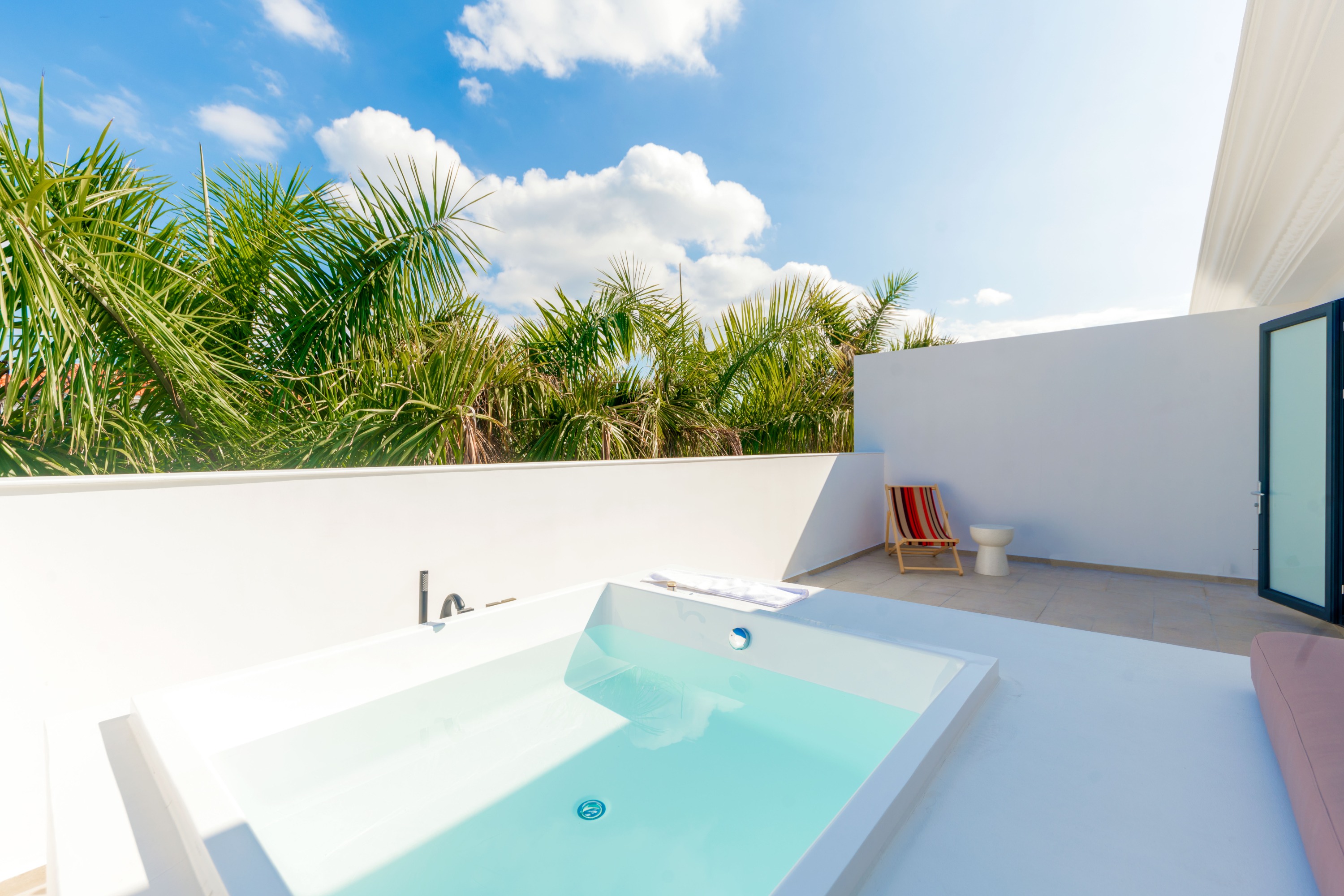 Building H 302 Pool and Garden View