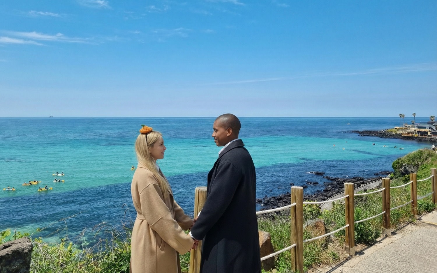 Jeju Day Tour - Hanbok & Hallasan & Camellia & Sauna - Winter Special Seasonal Tour