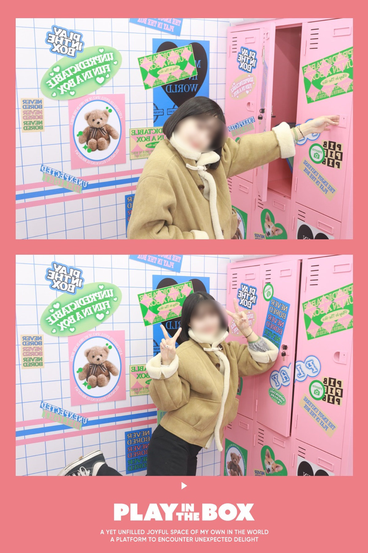 Photo Booth in COEX in Seoul