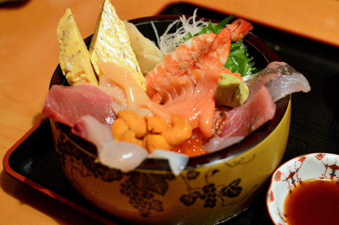 ✧⁺海鮮丼飯，讓您盡情品嚐大海的鮮甜滋味。
※請注意，本行程不包含餐點，敬請自理。