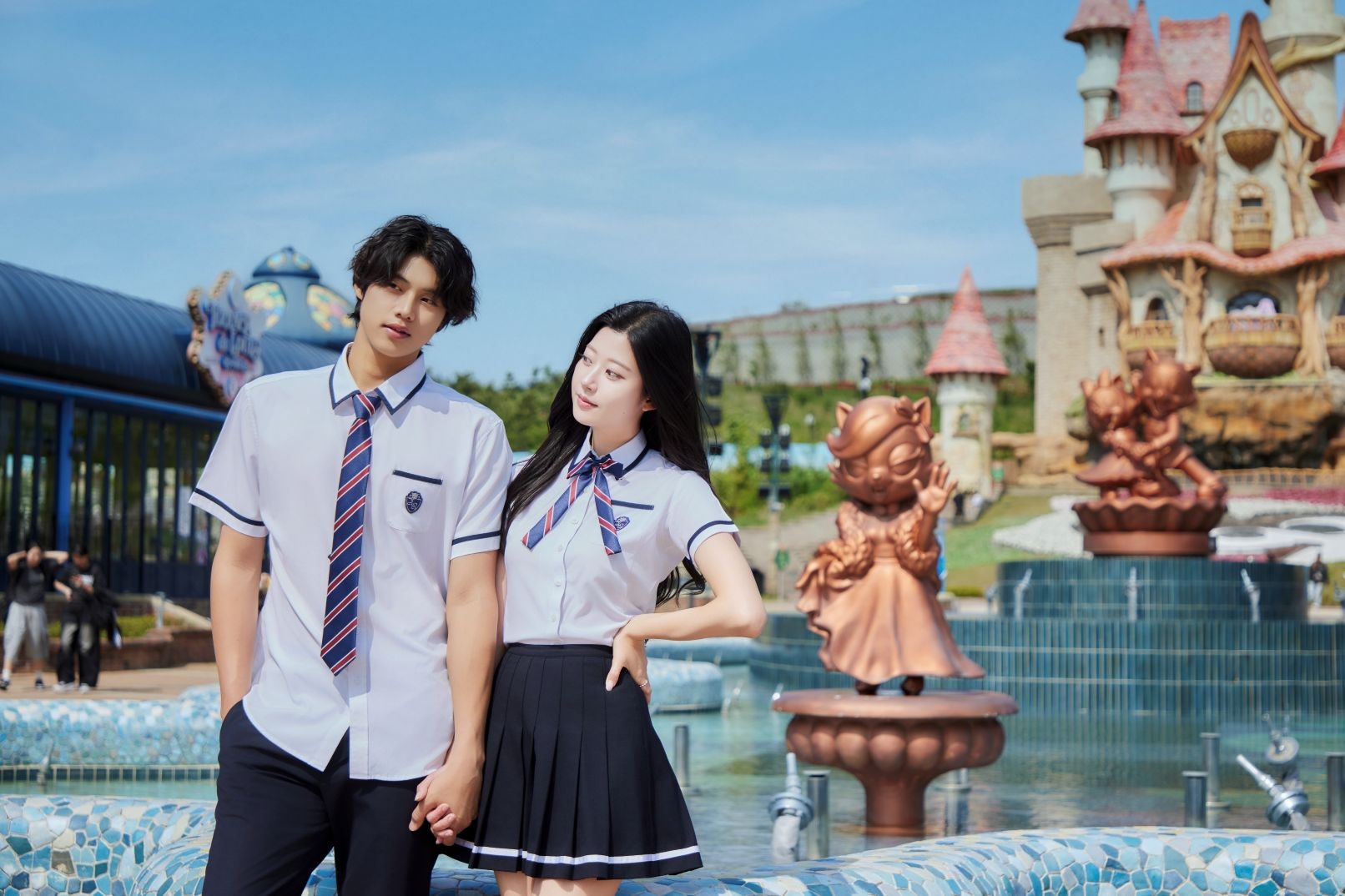 Lotte World Busan Gamsung Gyobok School Uniform Rental