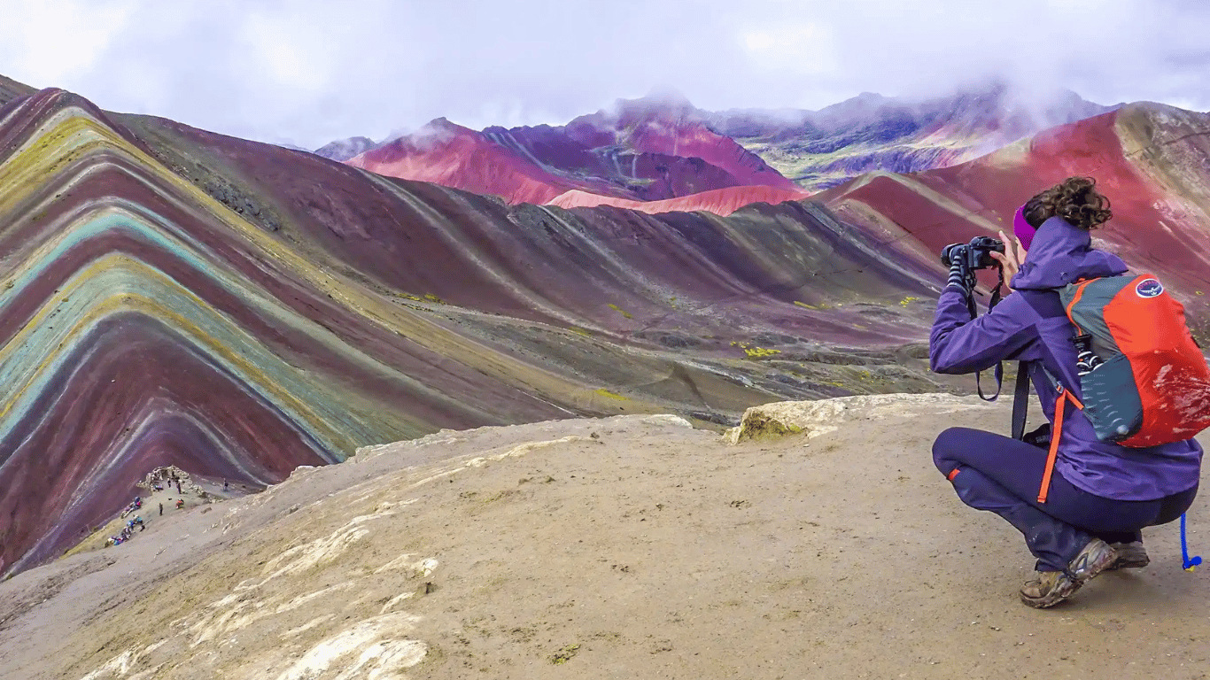 photo Rainbow Mountain 1 Day In the Morning