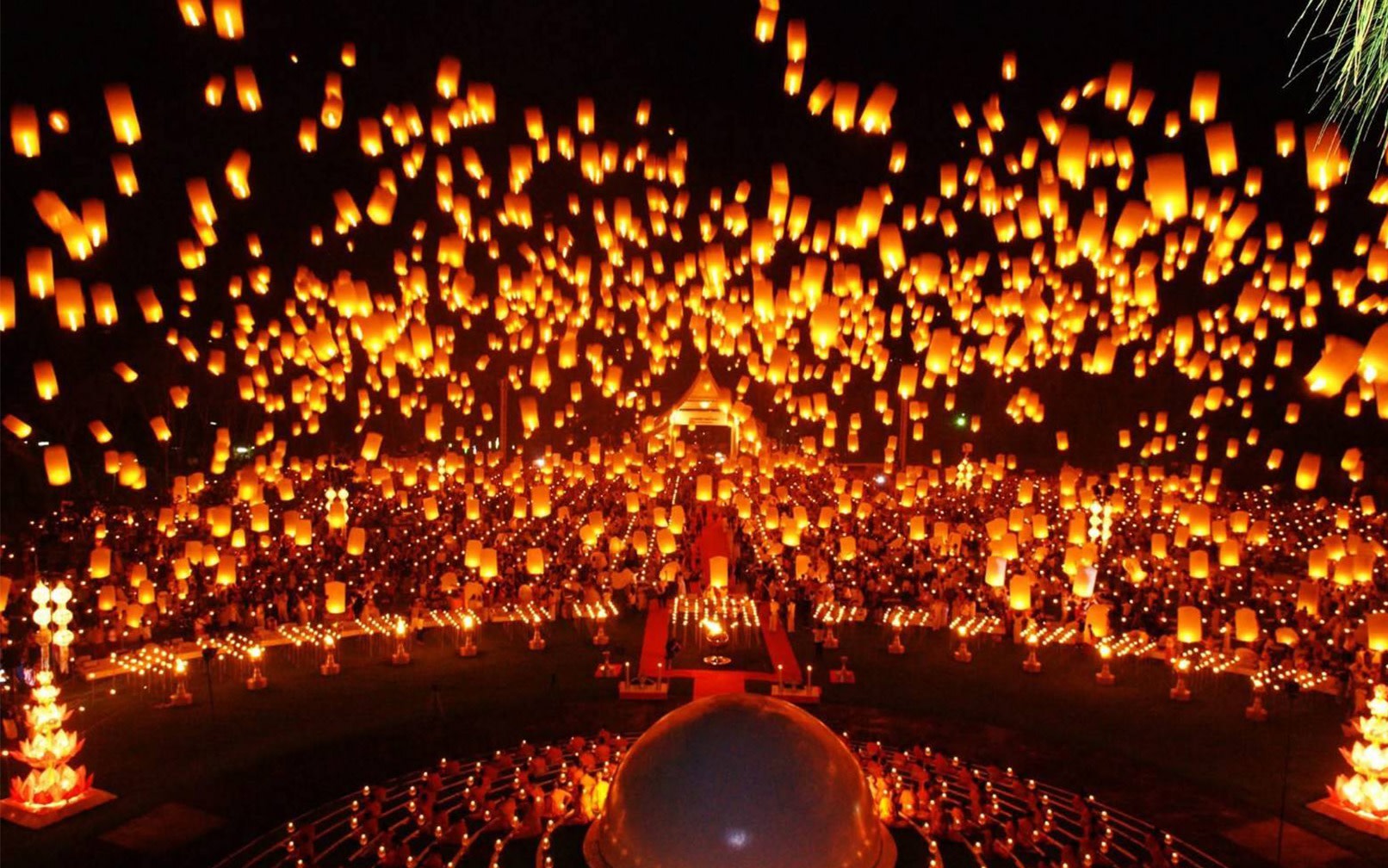 Yeepeng Lanna International Lantern Festival 2026 in Chiang Mai