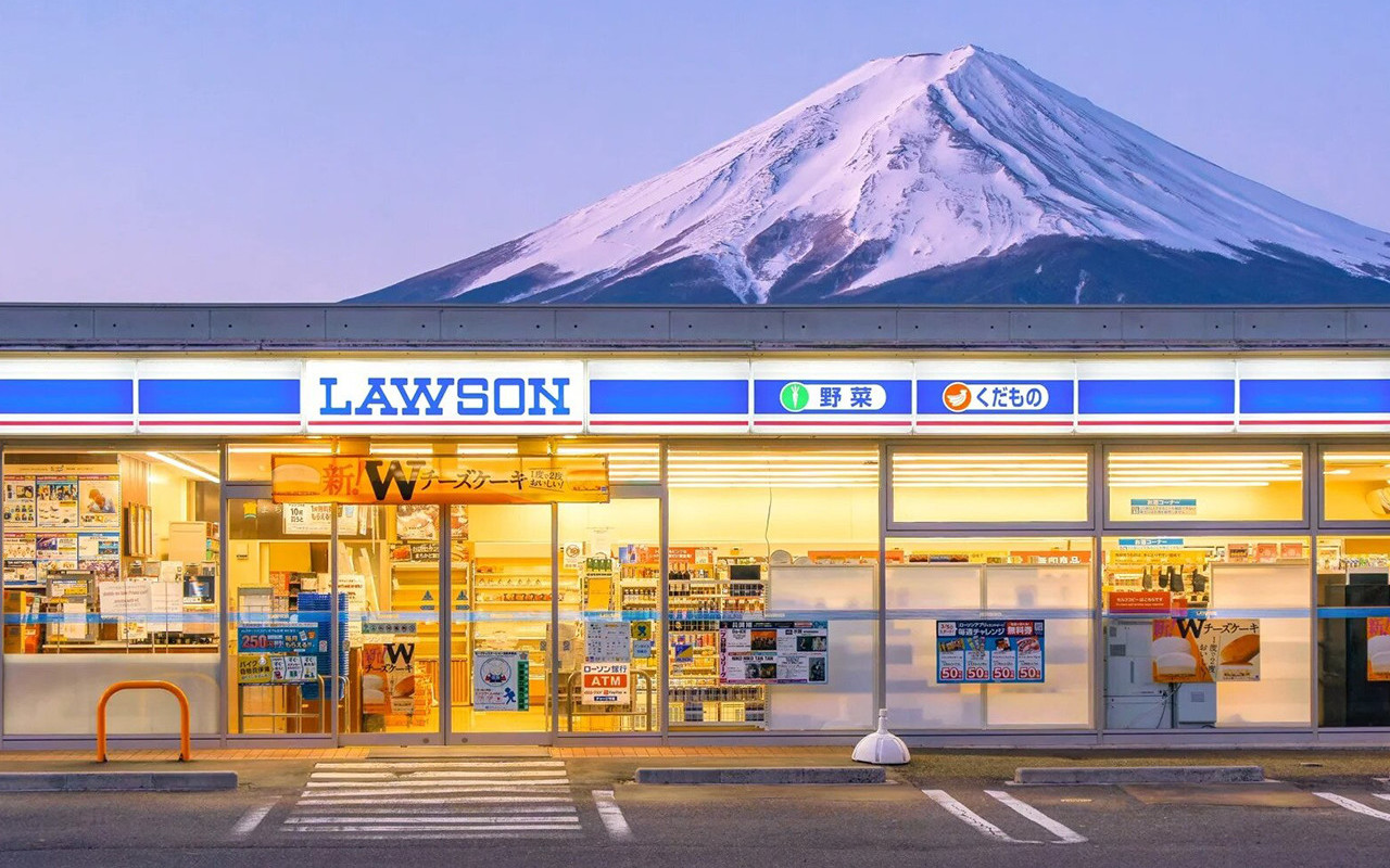 Fuji Photography Tour: Arakurayama Sengen Park, Hikawa Clock Shop, Oshino Hakkai, the most beautiful Lawson convenience store, and Lake Kawaguchiko Oishi Park (Departure from Tokyo).
