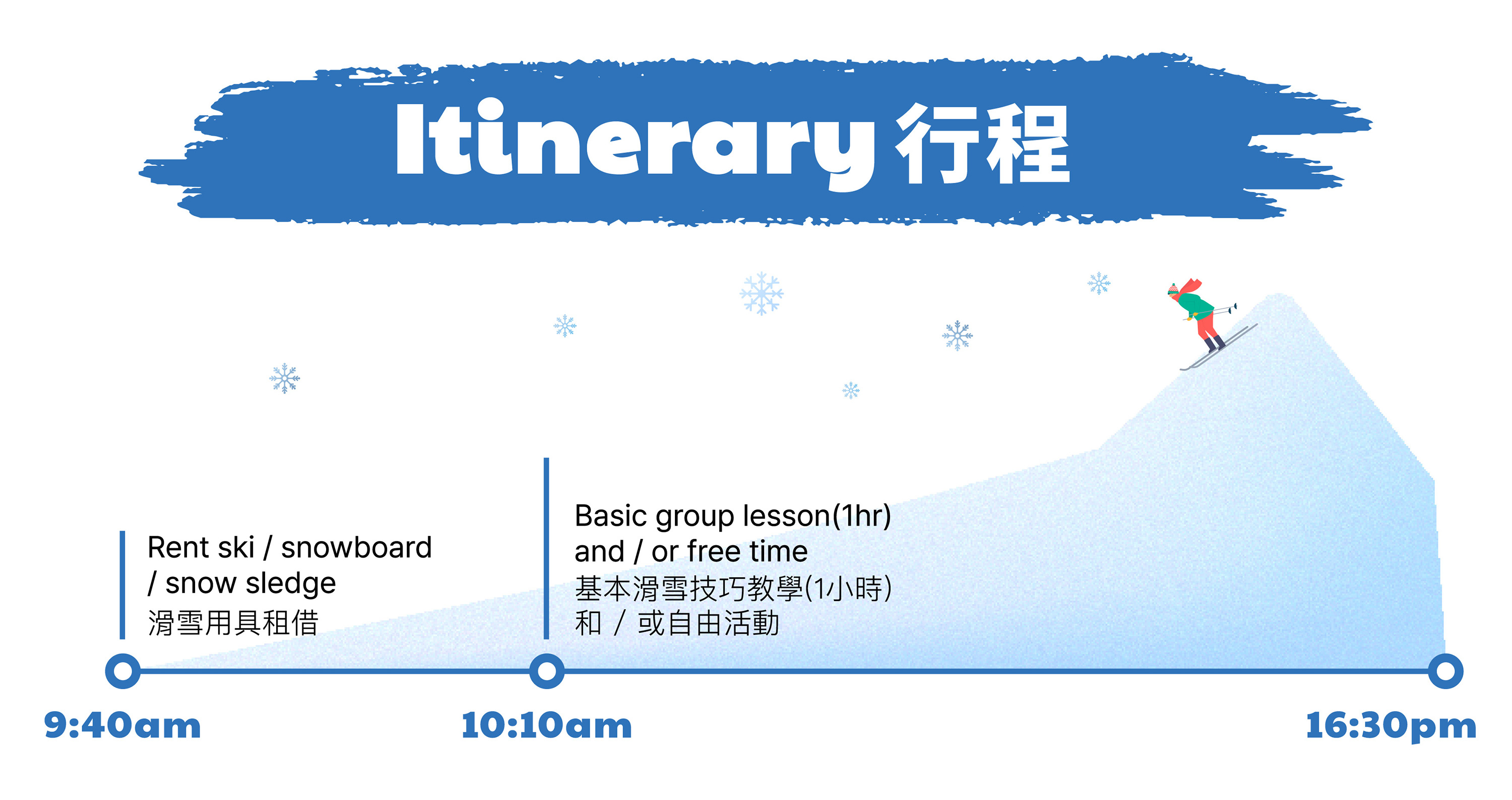 芝山森林滑雪場一日遊（首爾出發）