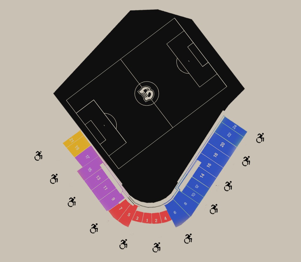 Please refer to seating map arrangement