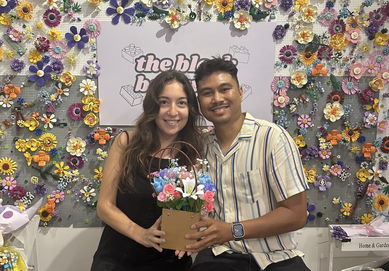 Traditional Matcha & Brick Flowers Art Workshop