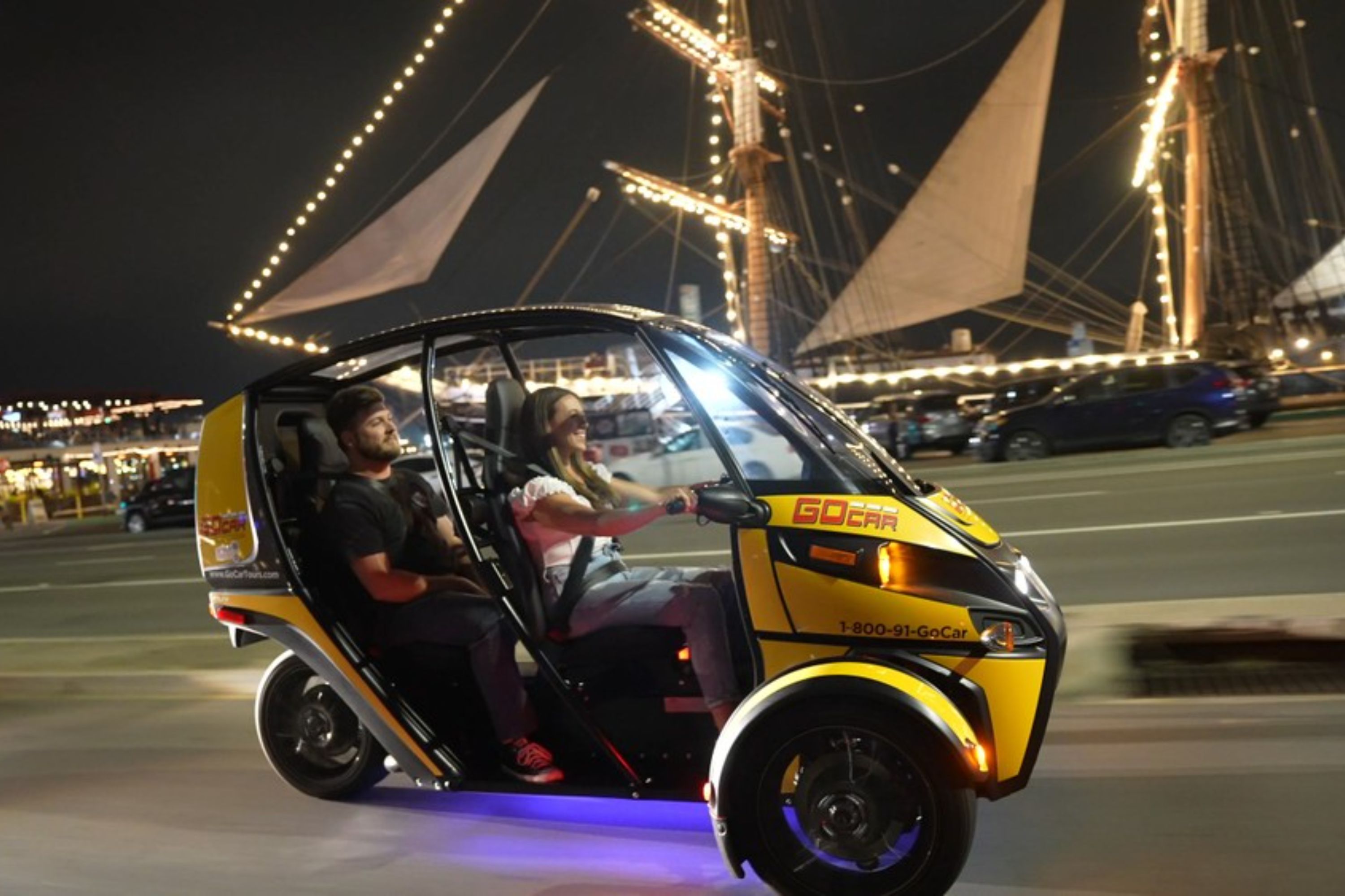 聖地牙哥 Gaslamp 區 & Embarcadero 區 GoCar 自駕體驗