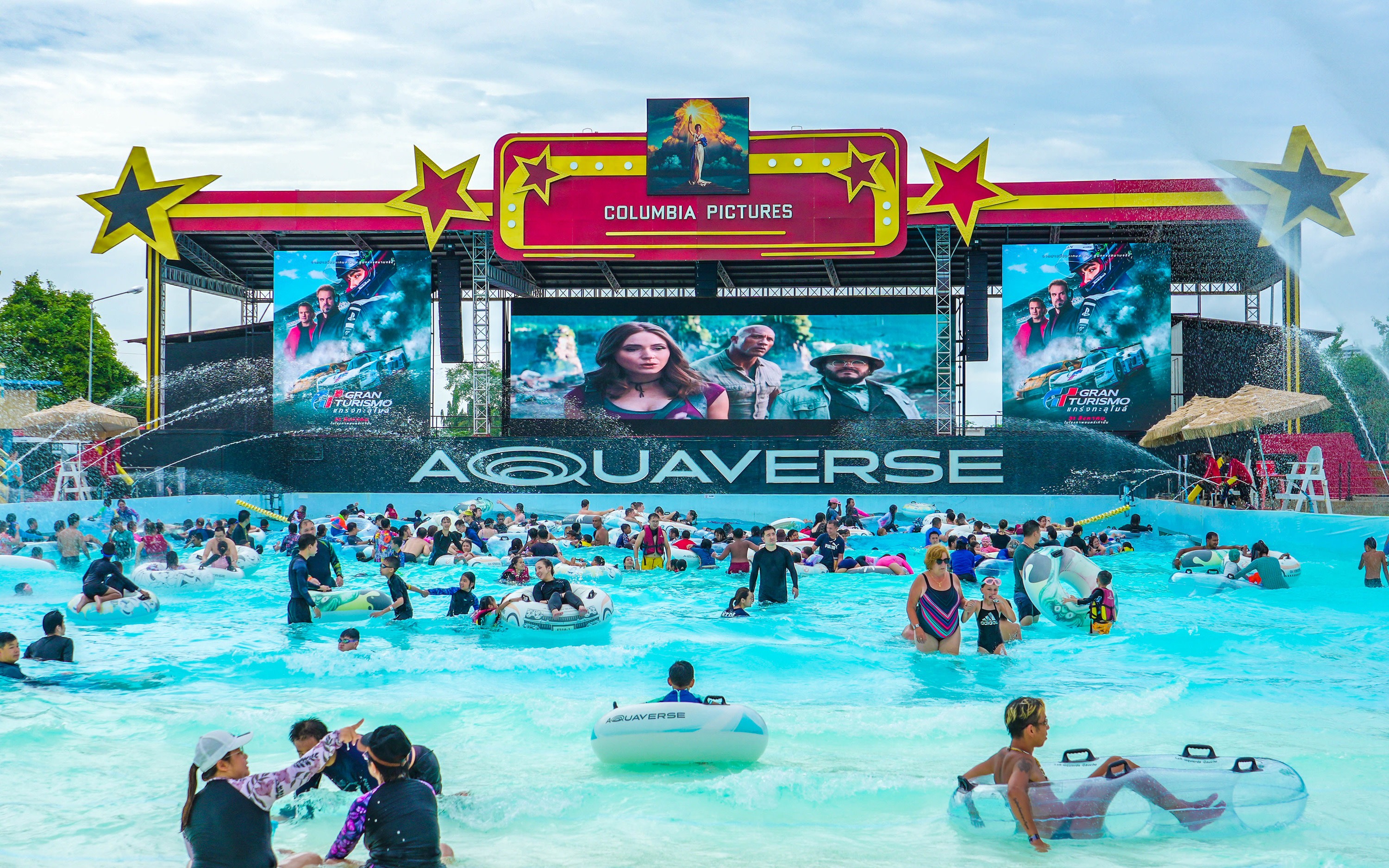 Columbia Pictures Aquaverse Waterpark Ticket in Pattaya
