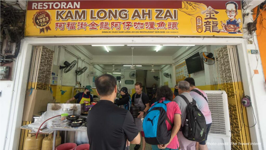 Kam Long Ah Zai Curry Fish Head in Johor Bahru