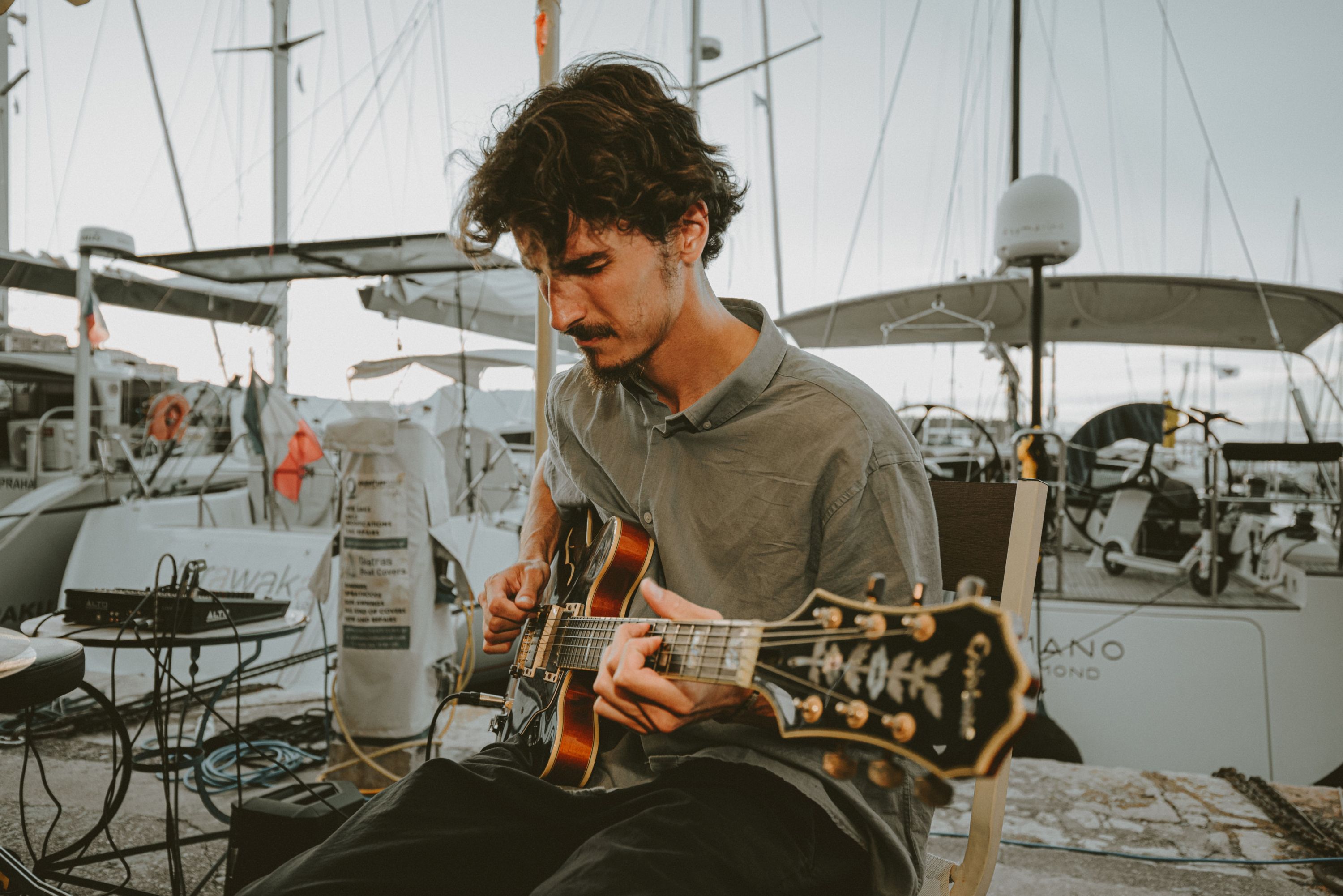 Jazz in the Heart of Corfu: Seaside Sessions at the Marina