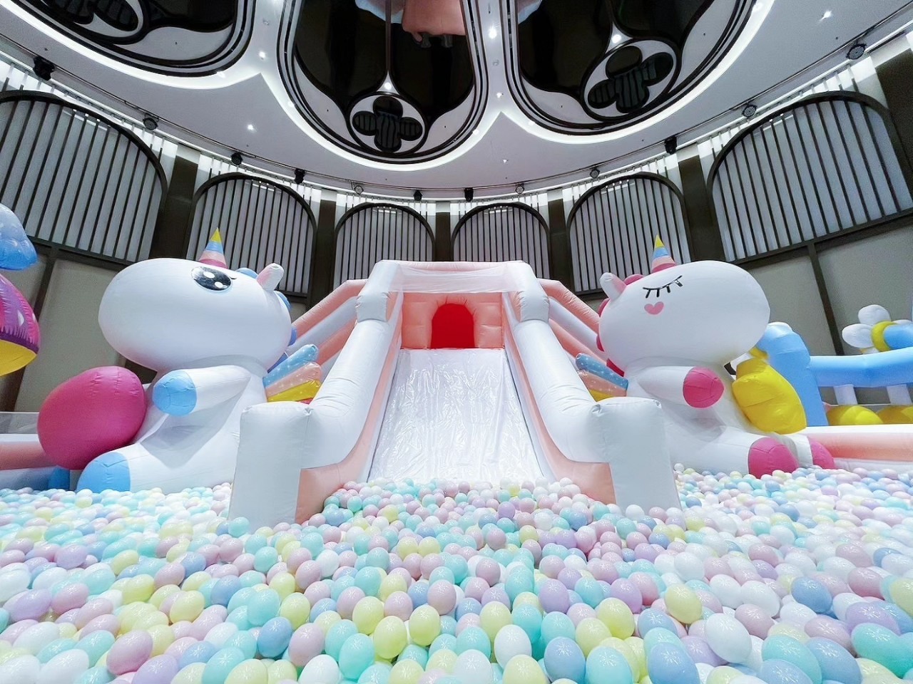 Unicorn Children's Air Cushion Park Ticket