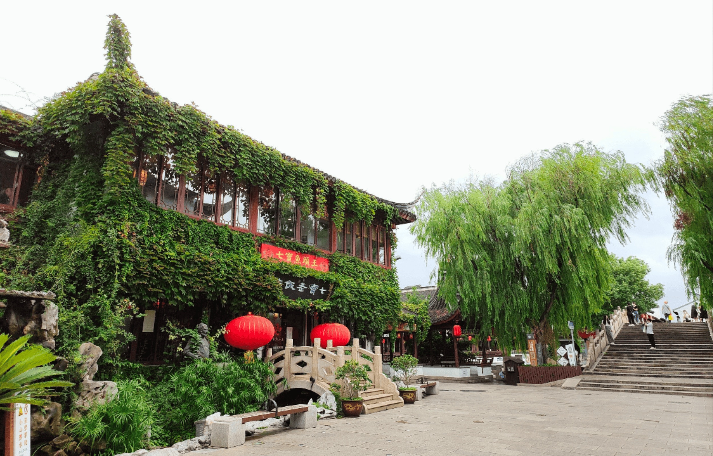 上海夫妻專車接送+你舒適玩轉七寶老街+品嚐地道古鎮美食-Eatwith