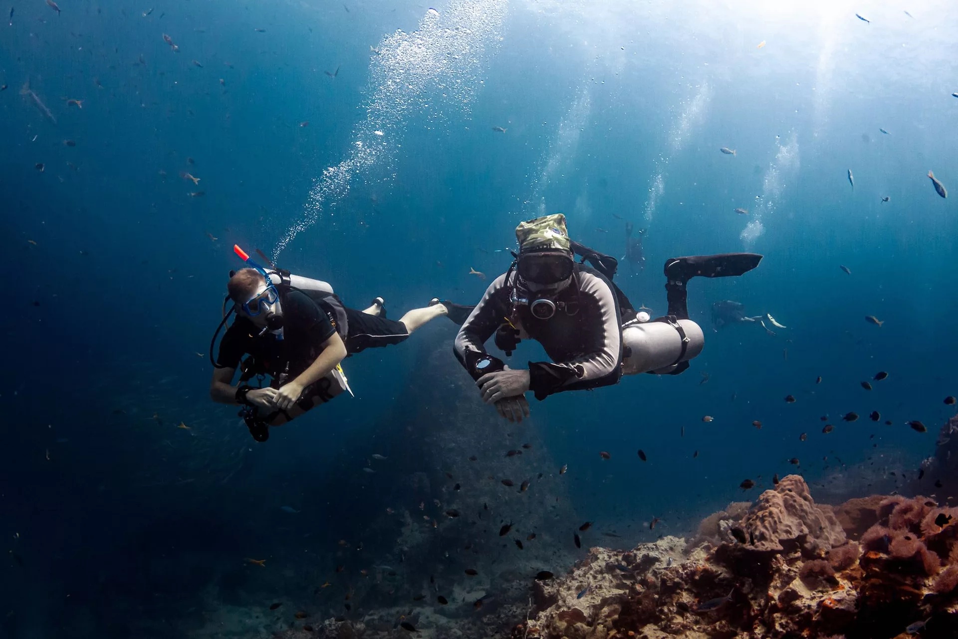 帕岸島 PADI 五星潛水中心高氧空氣潛水員課程