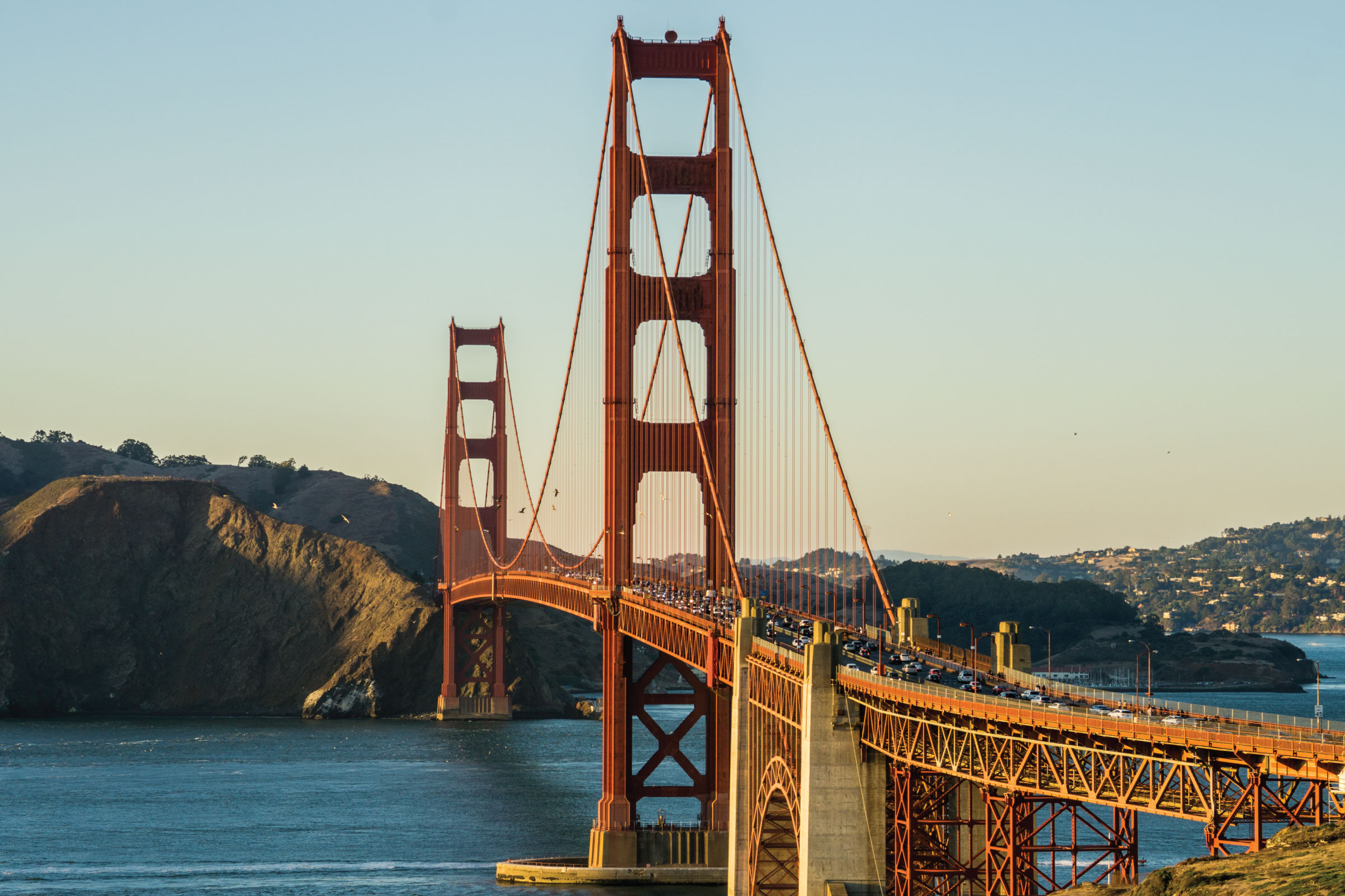 Enjoy breathtaking views of the San Francisco skyline from both land and water on the tour
