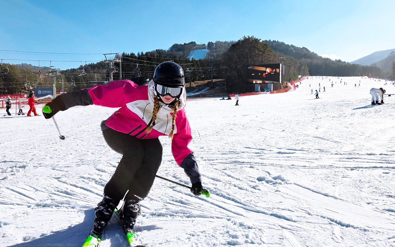 Korea Winter Yongpyong Ski Resort Day Tour from Seoul