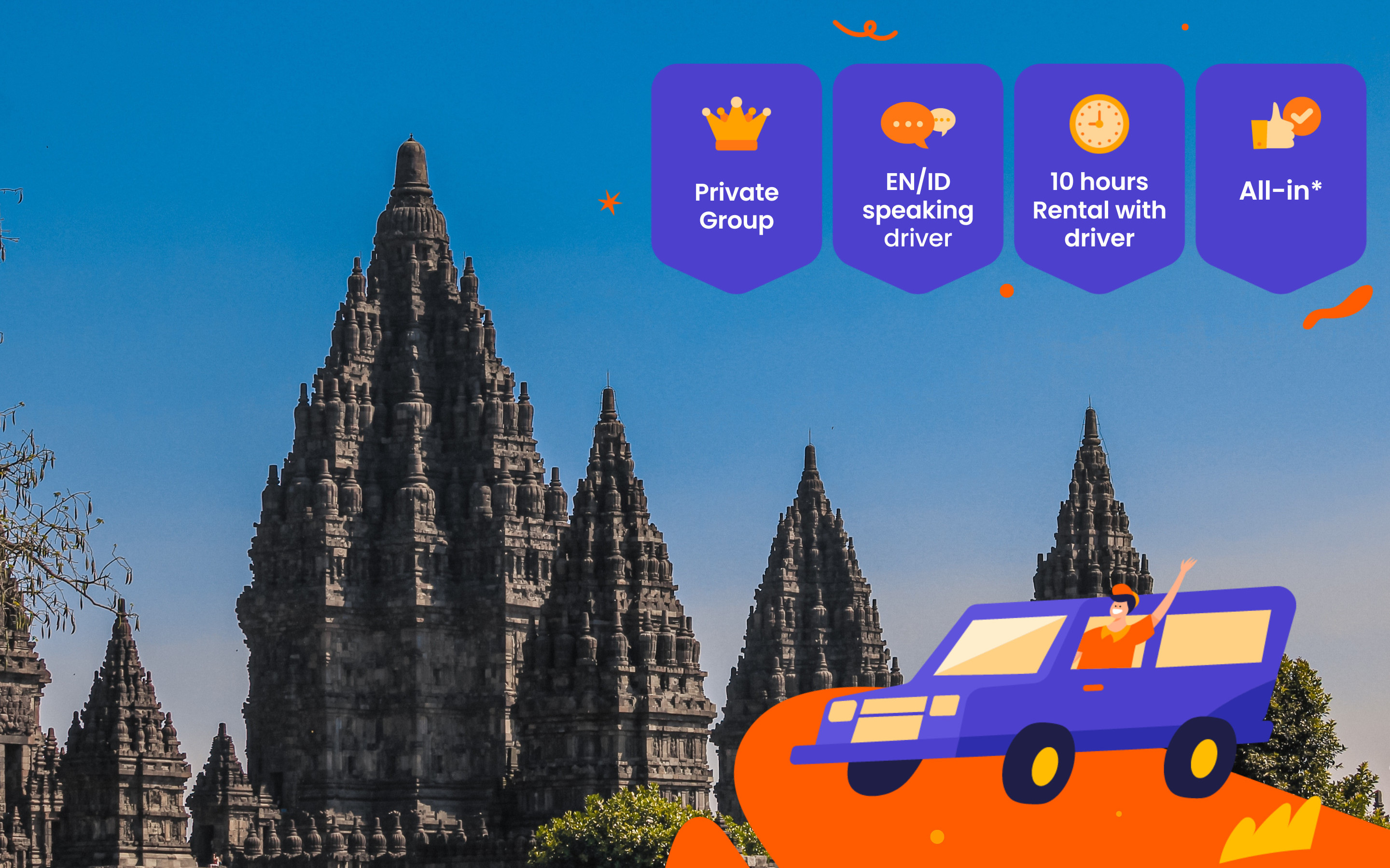 Yogyakarta Private Custom Sightseeing Tour