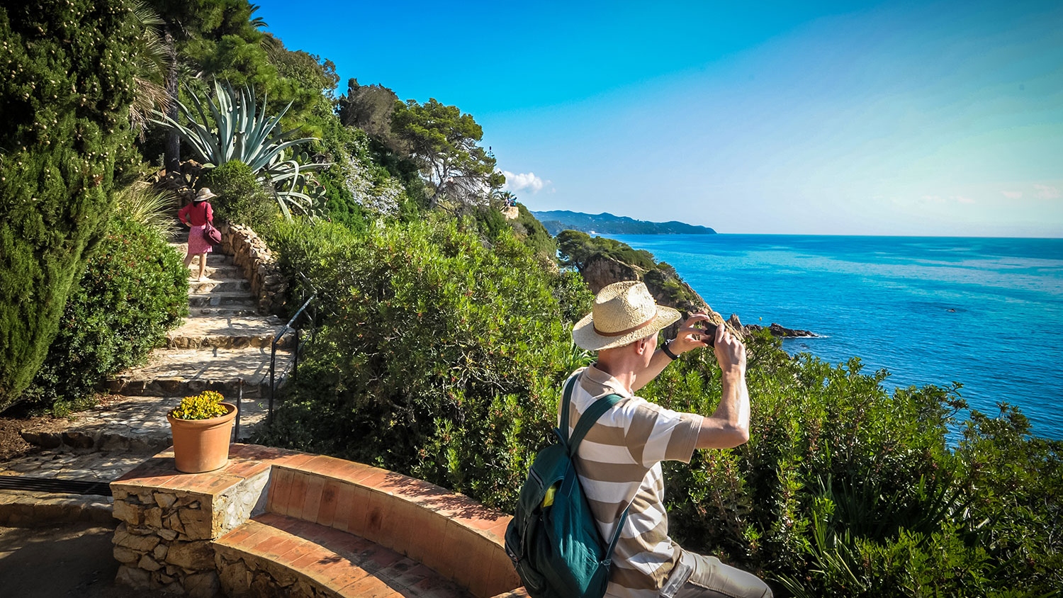 Photographing Costa Brava’s stunning landscape from a scenic cliffside trail