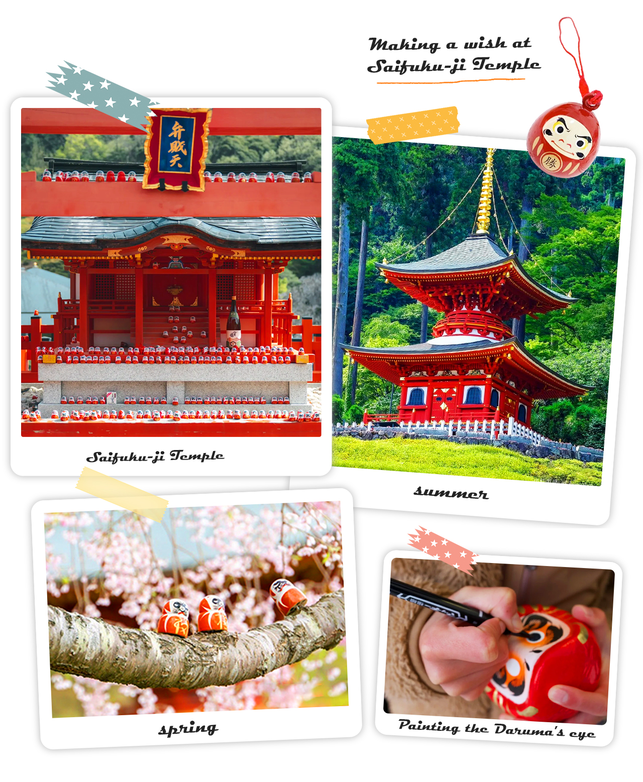 大阪·京都古城風情｜勝尾寺·美山茅葺之裡·嵐山一日遊｜大阪出發