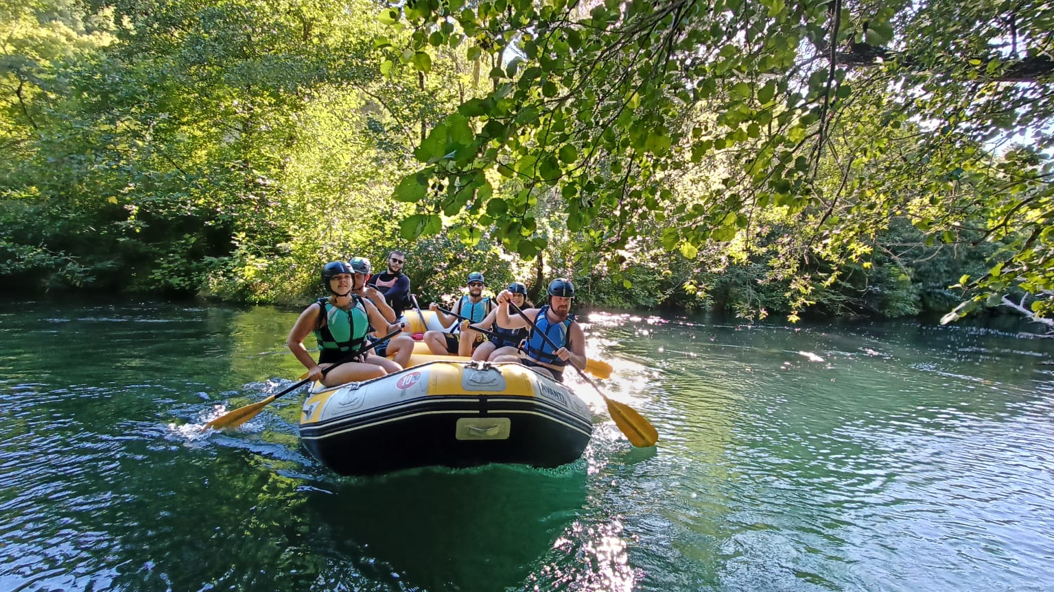 White Water Rafting in Omis Croatia