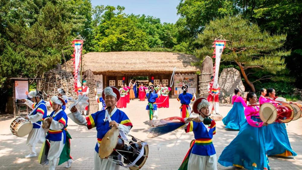 吊橋 & 恩平村 & 津寬寺 & 韓劇取景地之旅