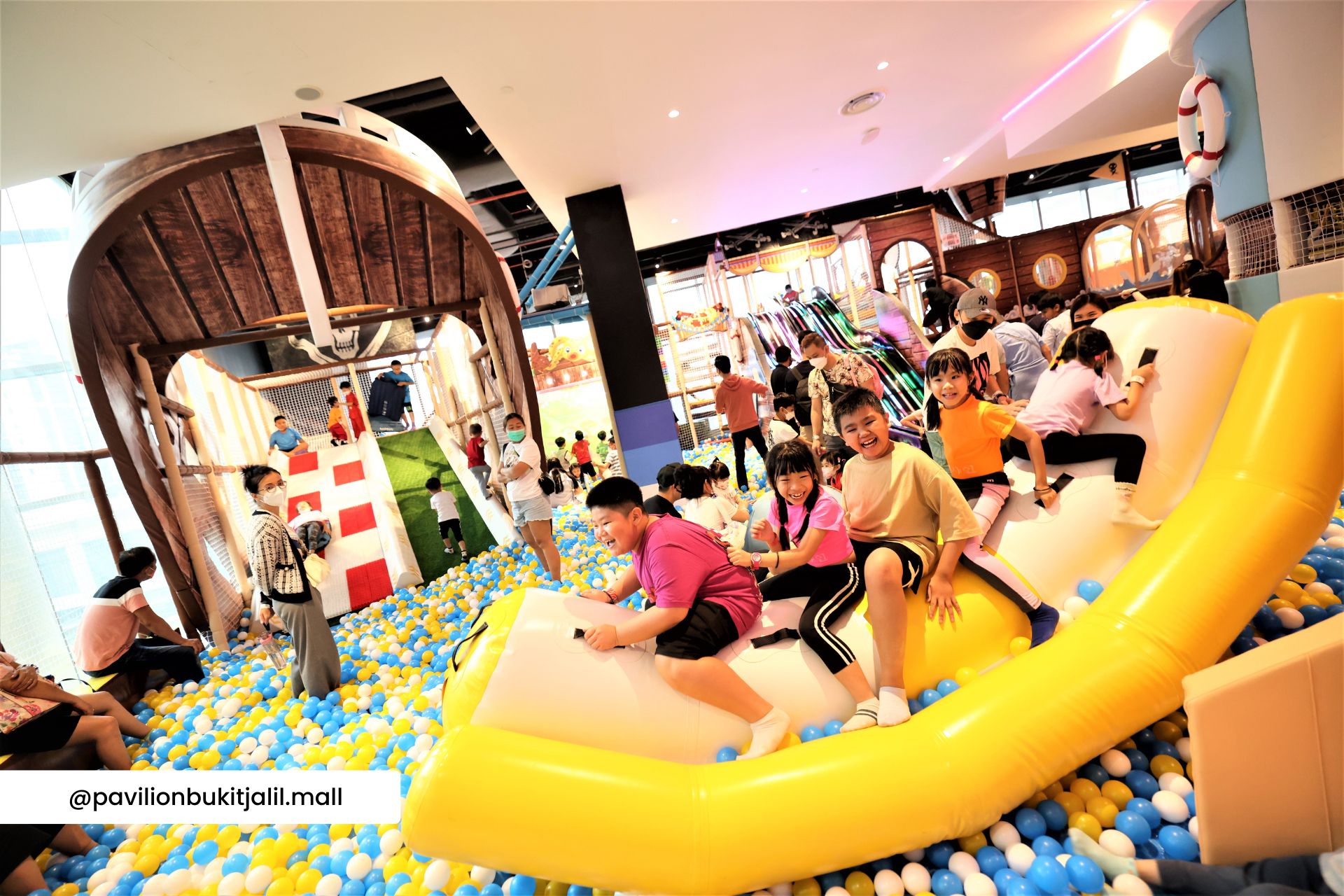 吉隆坡 Pavilion Bukit Jalil 購物中心 Little Pirates Playland 室內遊樂場門票