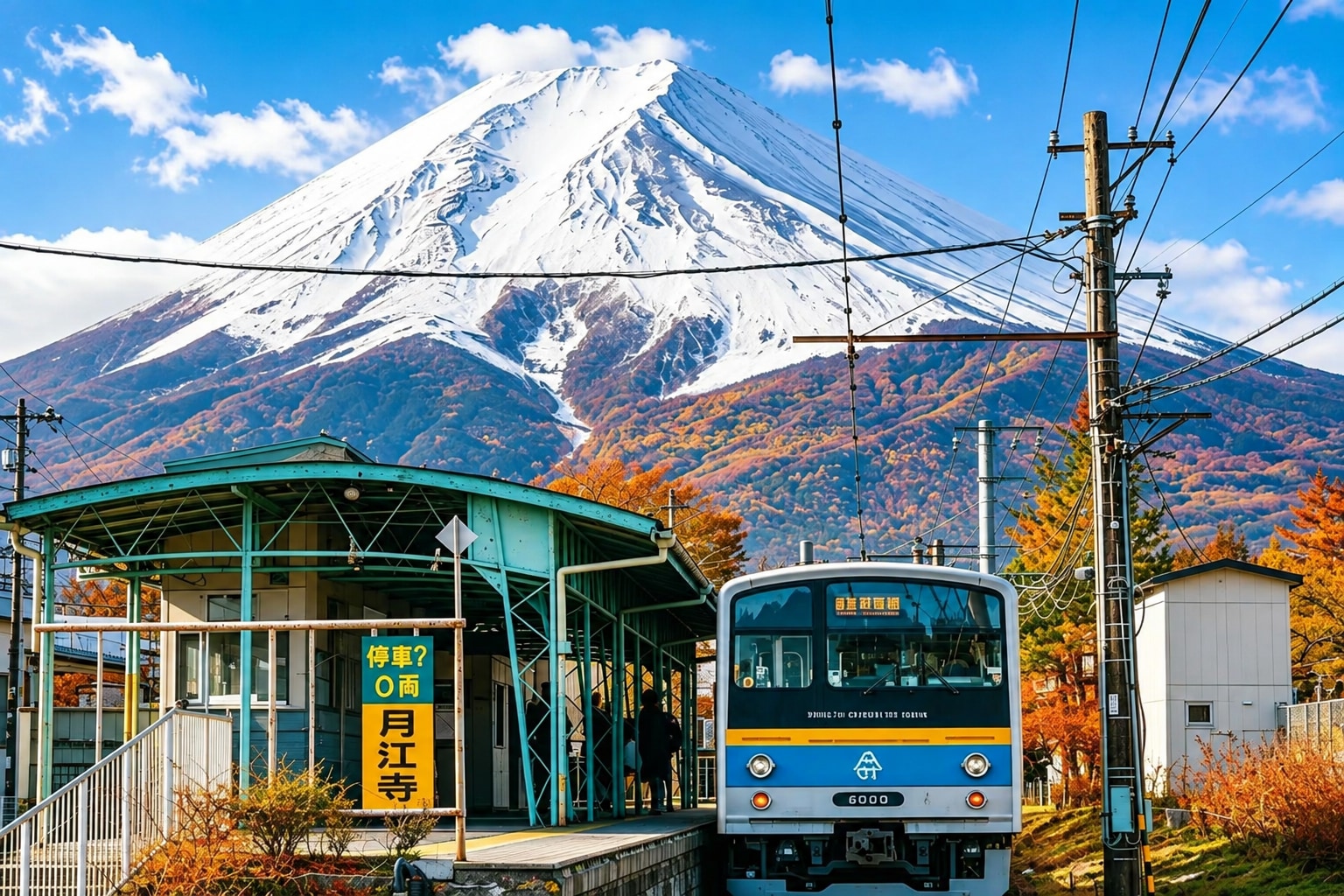 超值打卡,富士山小火車乘坐。 超值打卡,富士山小火車乘坐。