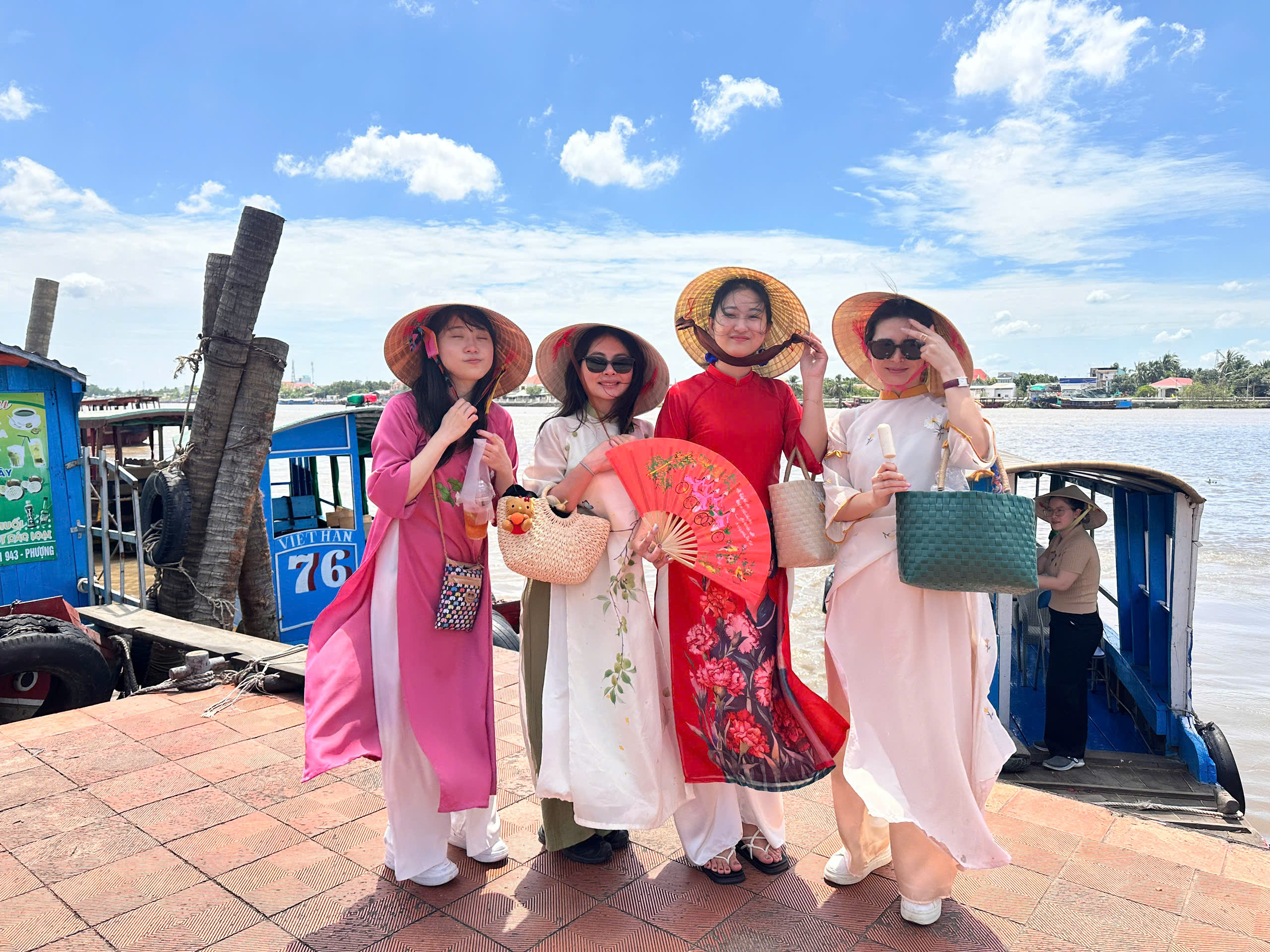 Mekong Delta with Ao Dai Experience Private Day Tour