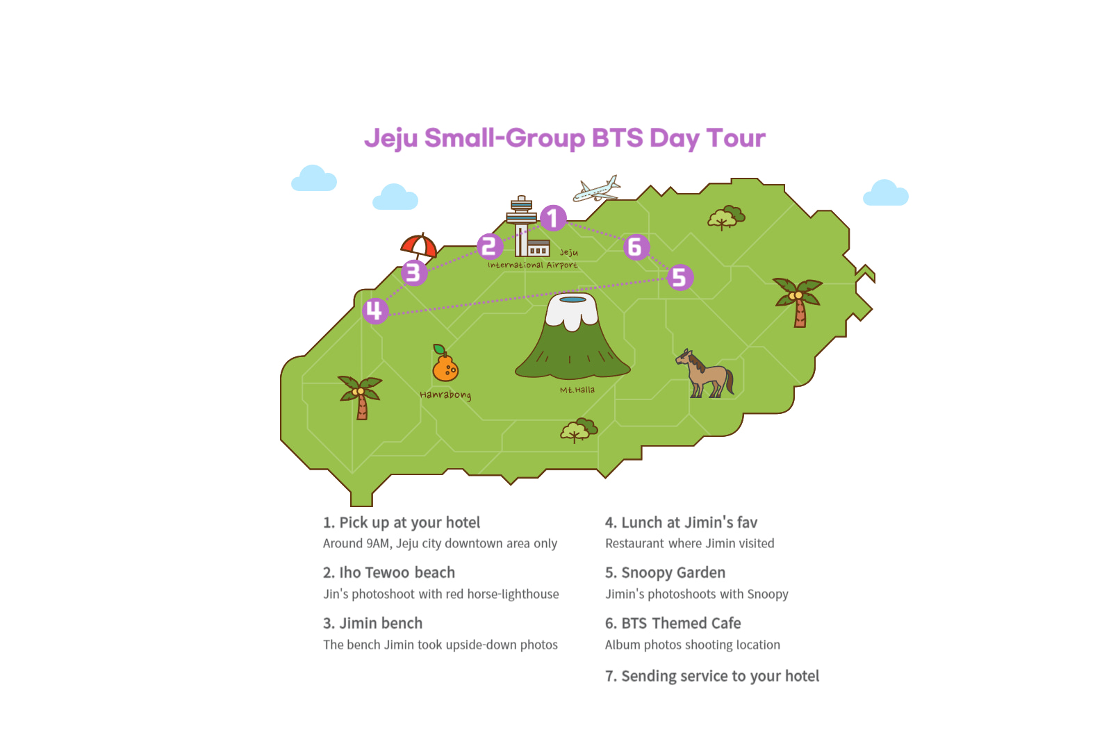 Jeju K-Pop & K-Drama Day Tour 