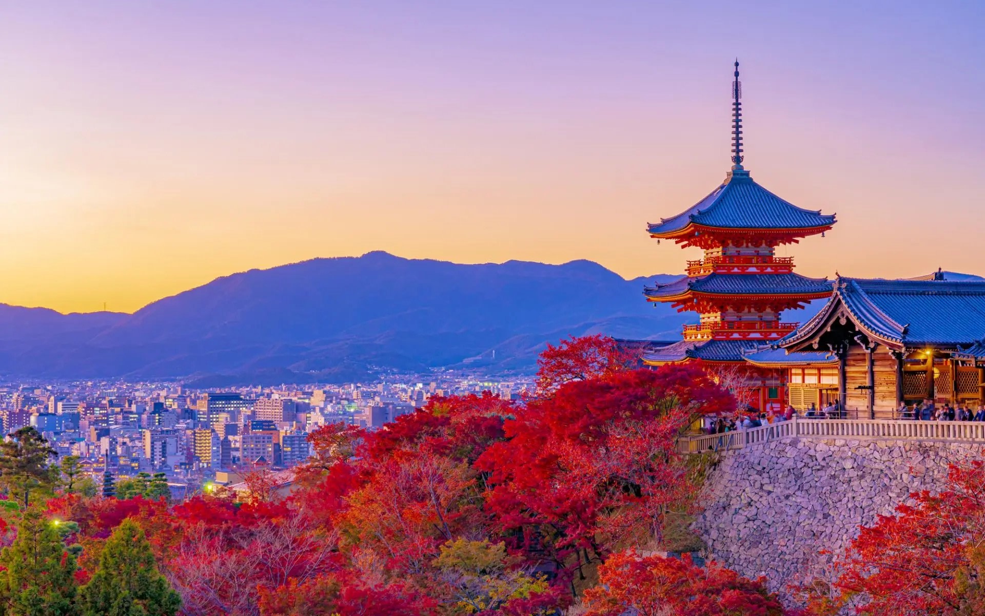 Osaka Kyoto & Nara Full-Day Tour with Kiyomizu-dera & Fushimi Inari