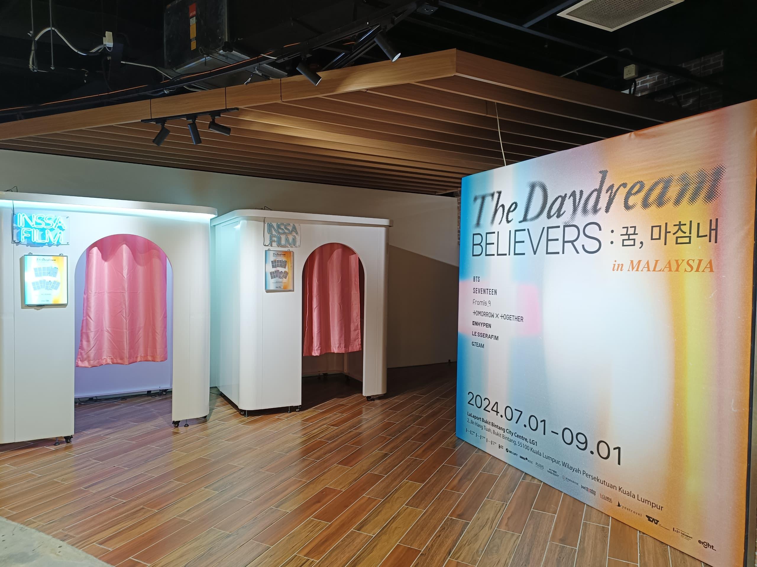 HYBE Insight - The Daydream BELIEVERS Exhibition in マレーシア