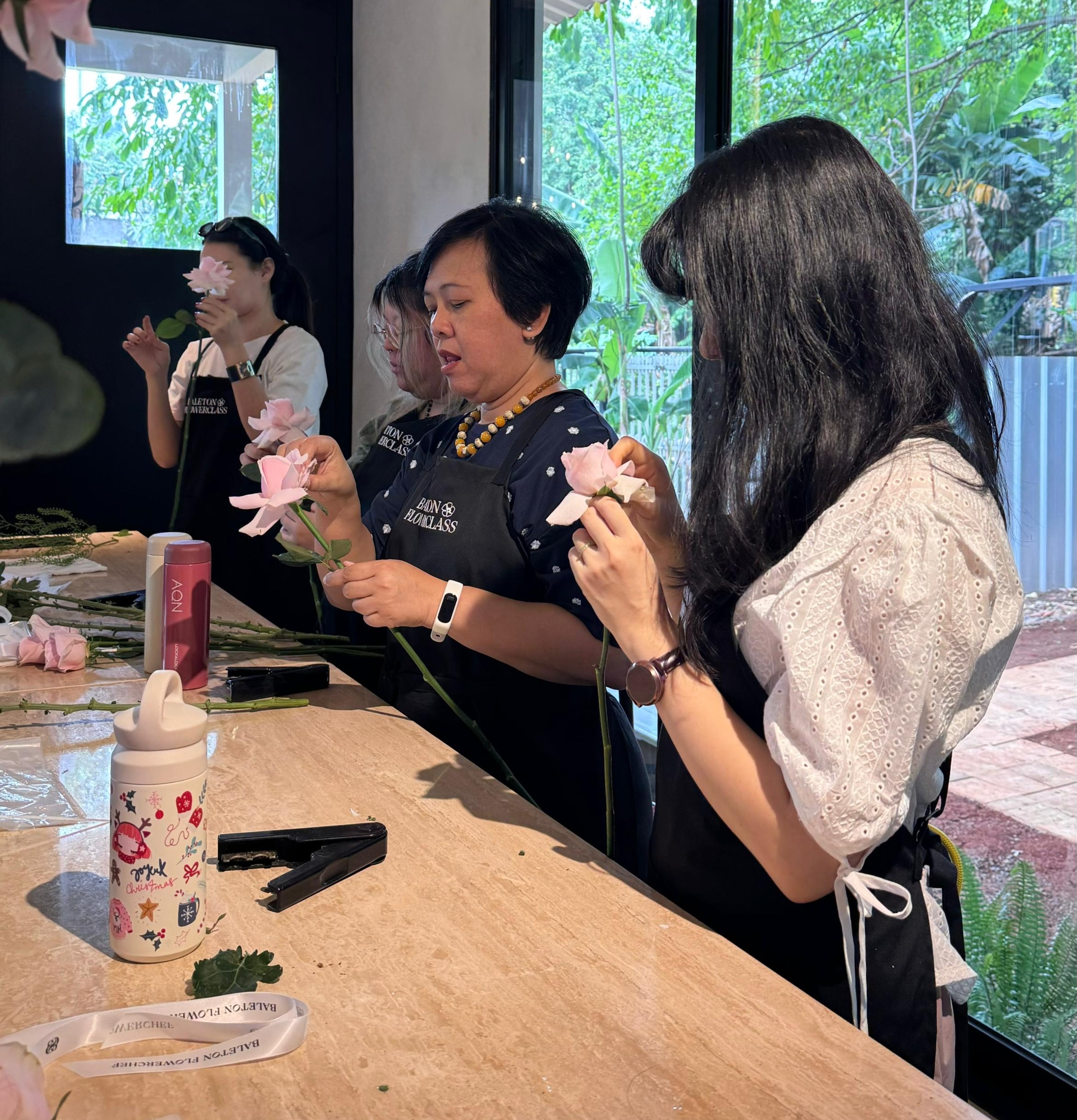 巴厘島花藝師雅加達趣味花藝工作坊 (Fun Flower Workshop in Jakarta with Baleton Flowerchef)