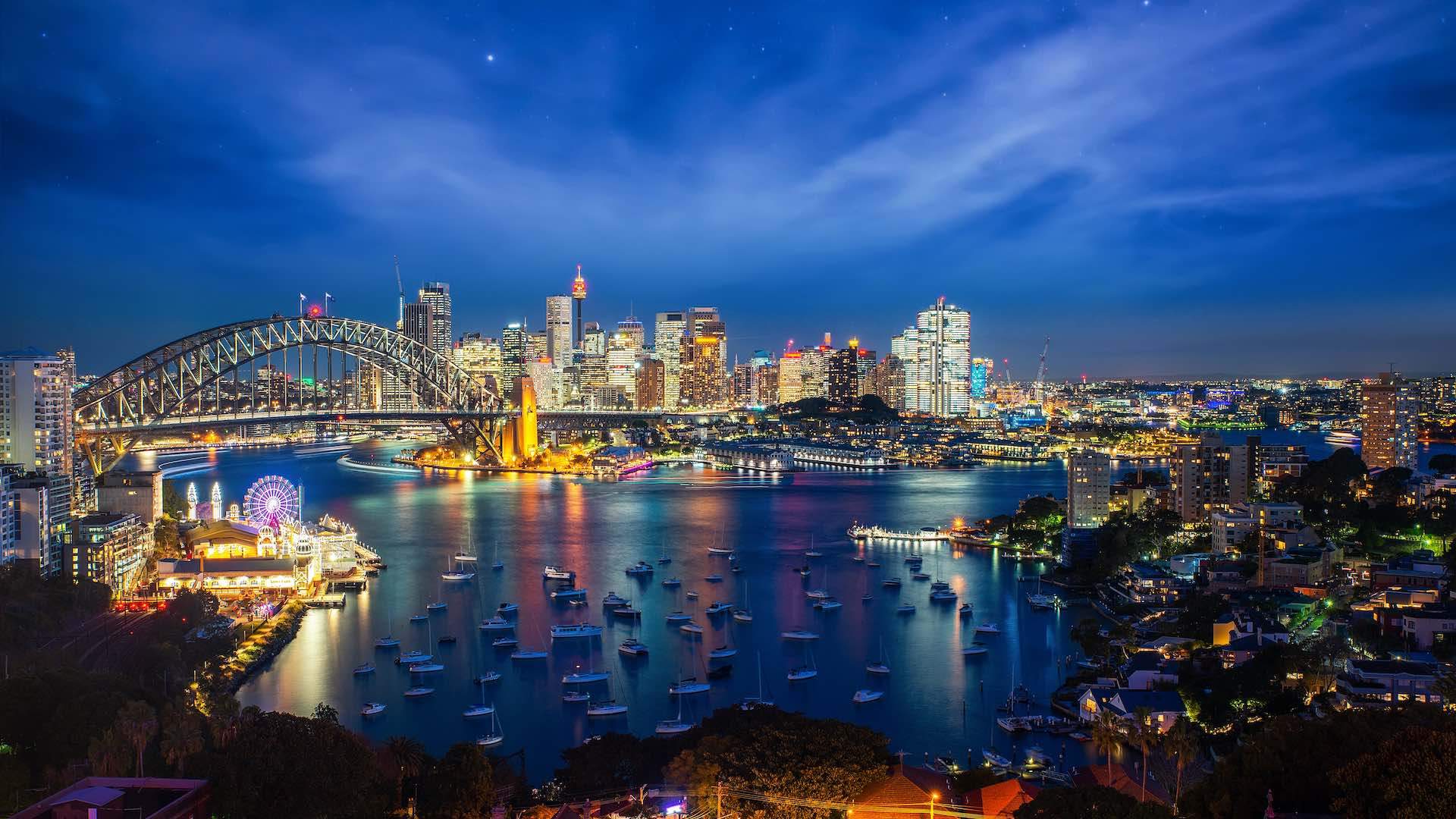 雪梨夜遊之旅（含雪梨塔360度觀景台體驗）